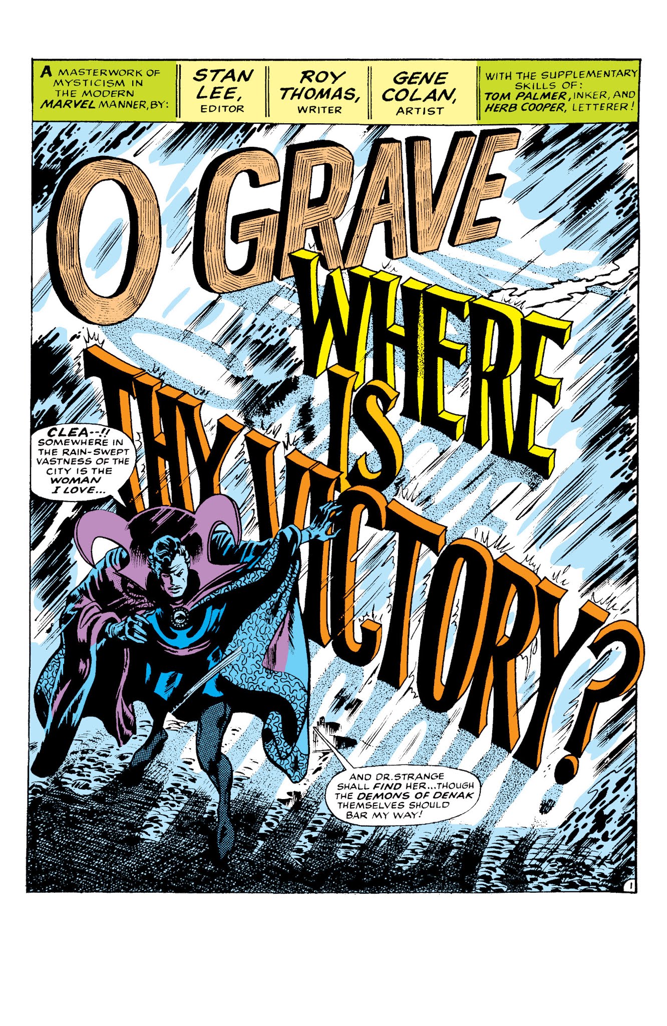 Read online Marvel Masterworks: Doctor Strange comic -  Issue # TPB 3 (Part 2) - 55