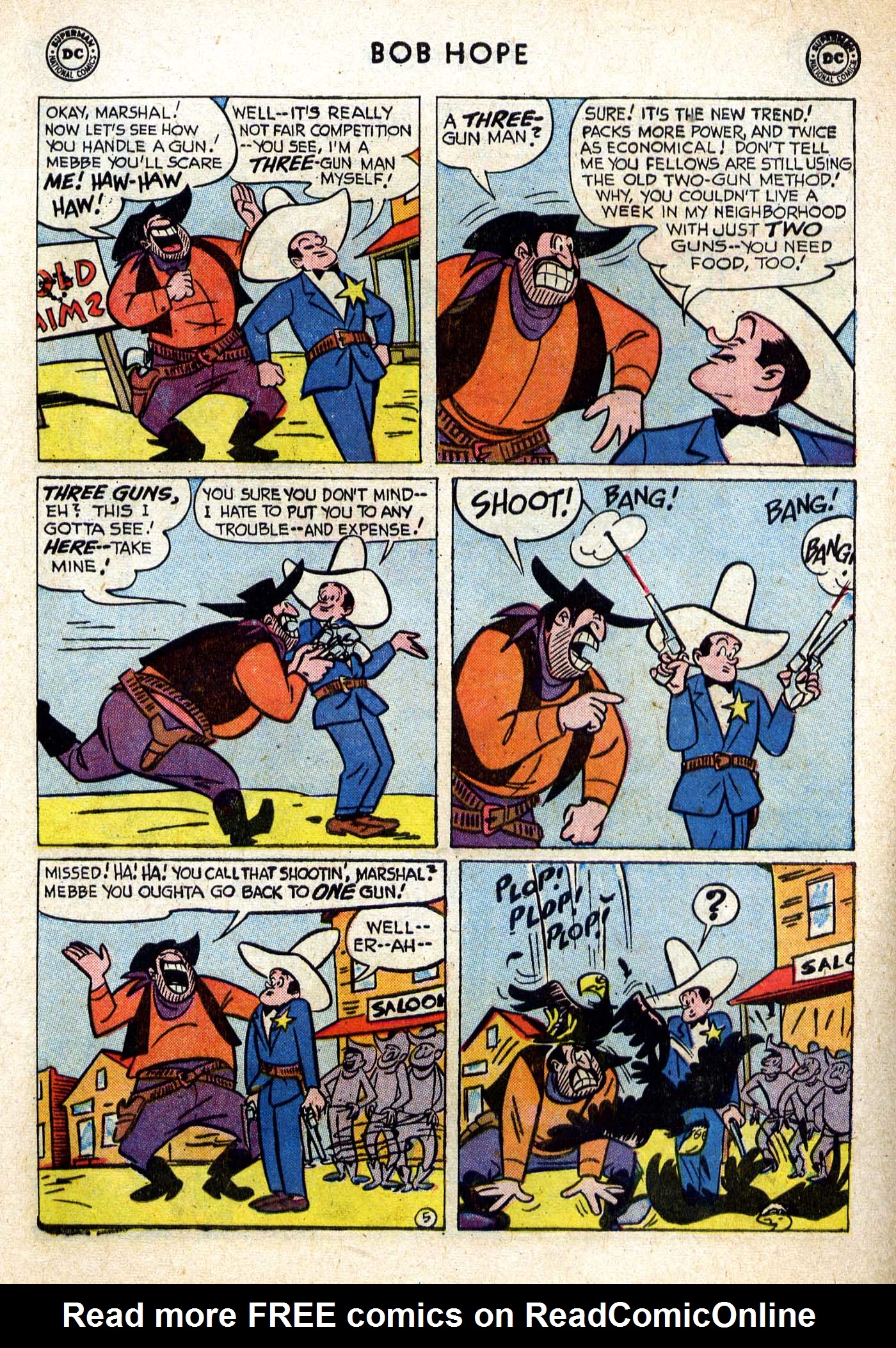 Read online The Adventures of Bob Hope comic -  Issue #51 - 18