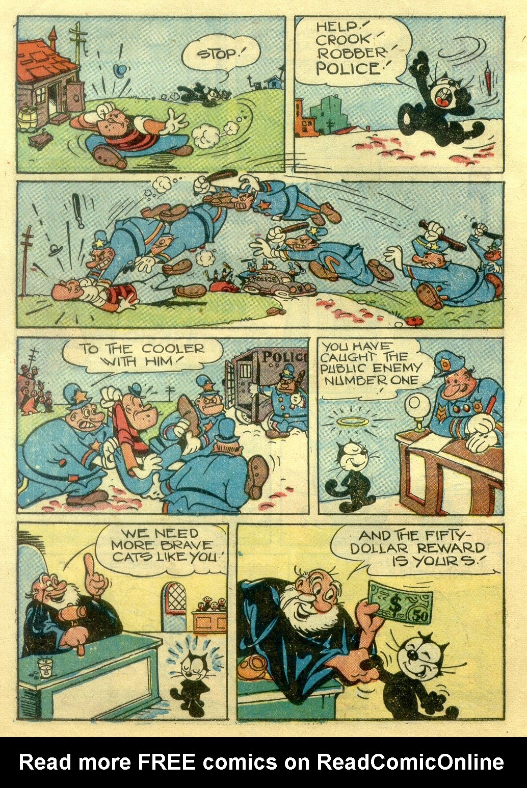 Read online Felix the Cat (1948) comic -  Issue #1 - 40
