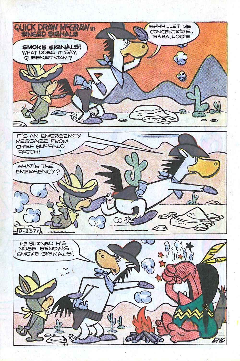 Read online Quick Draw McGraw comic -  Issue #8 - 14