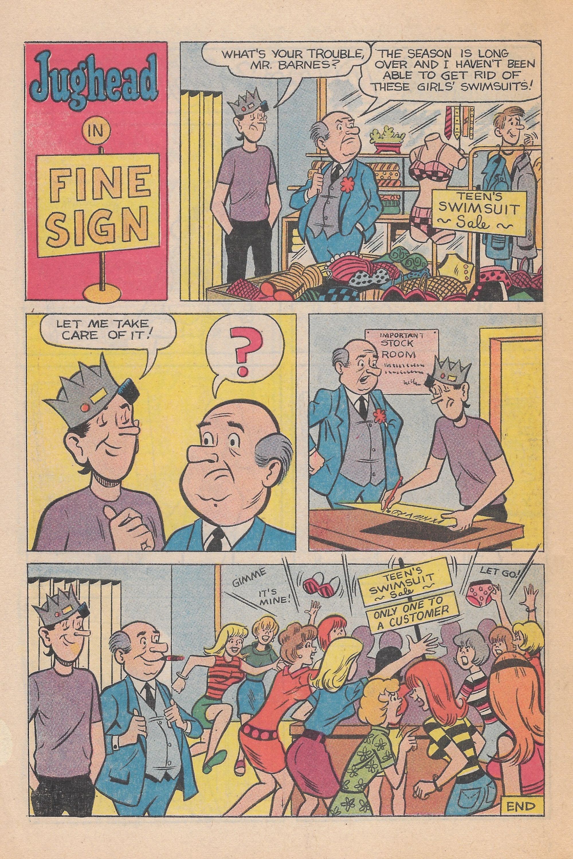 Read online Jughead's Jokes comic -  Issue #23 - 26