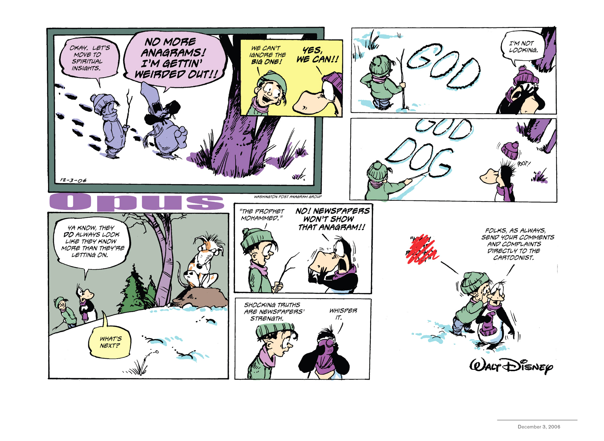 Read online Opus Complete Sunday Strips From 2003-2008 comic -  Issue # TPB (Part 2) - 65