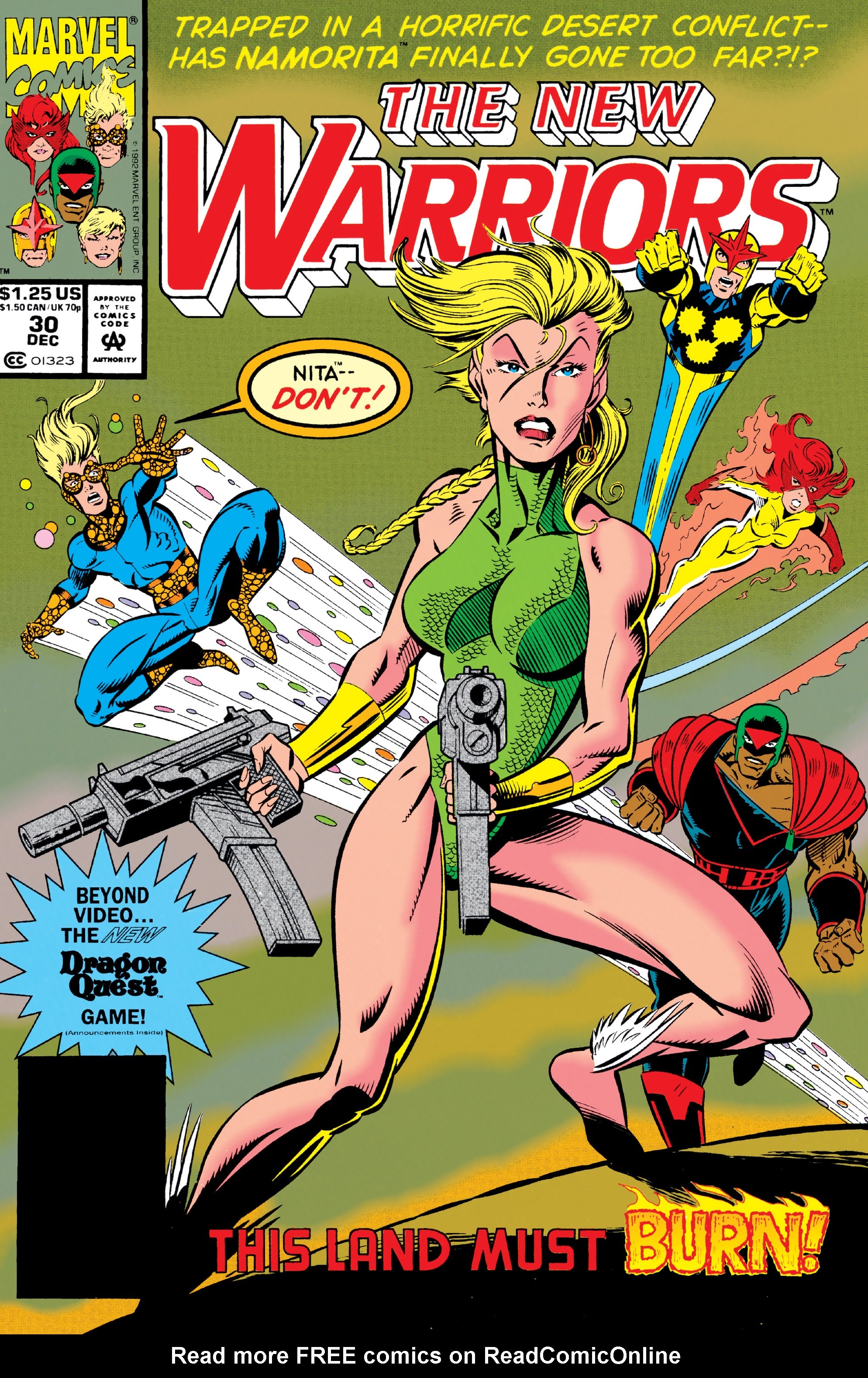 Read online The New Warriors comic -  Issue #30 - 1