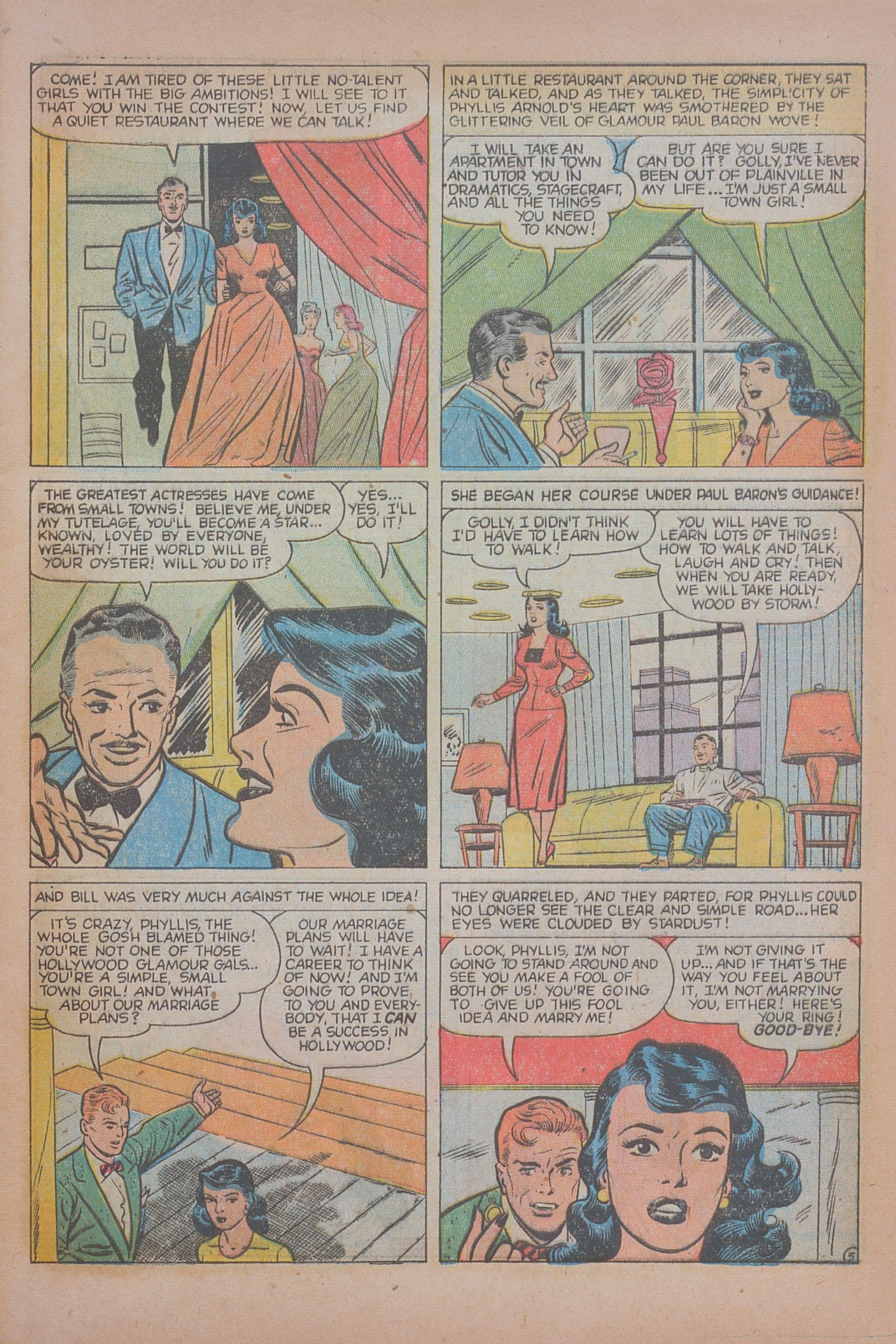 Read online Love Romances comic -  Issue #20 - 7