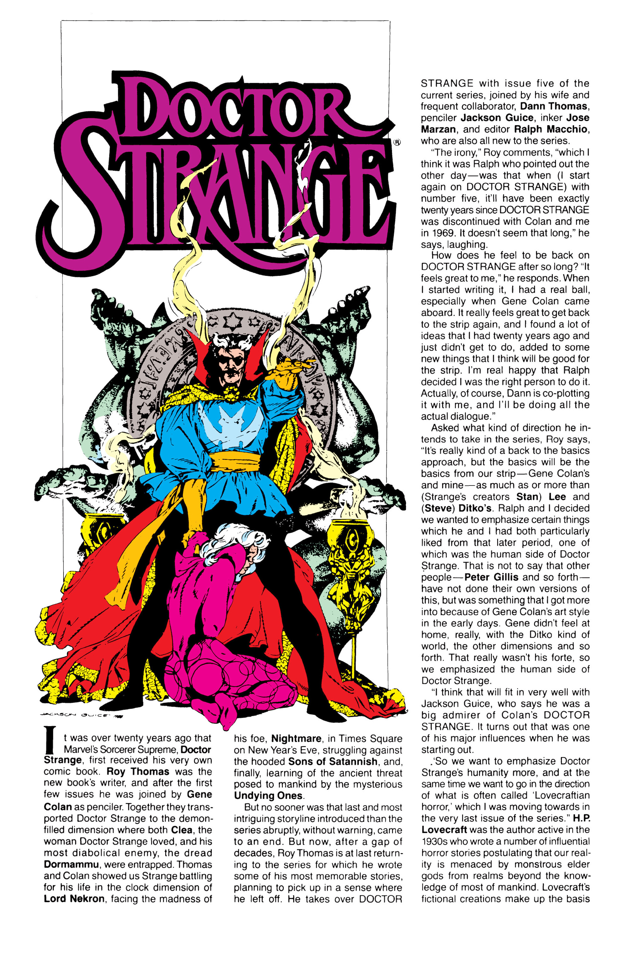 Read online Doctor Strange, Sorcerer Supreme Omnibus comic -  Issue # TPB 1 (Part 11) - 26