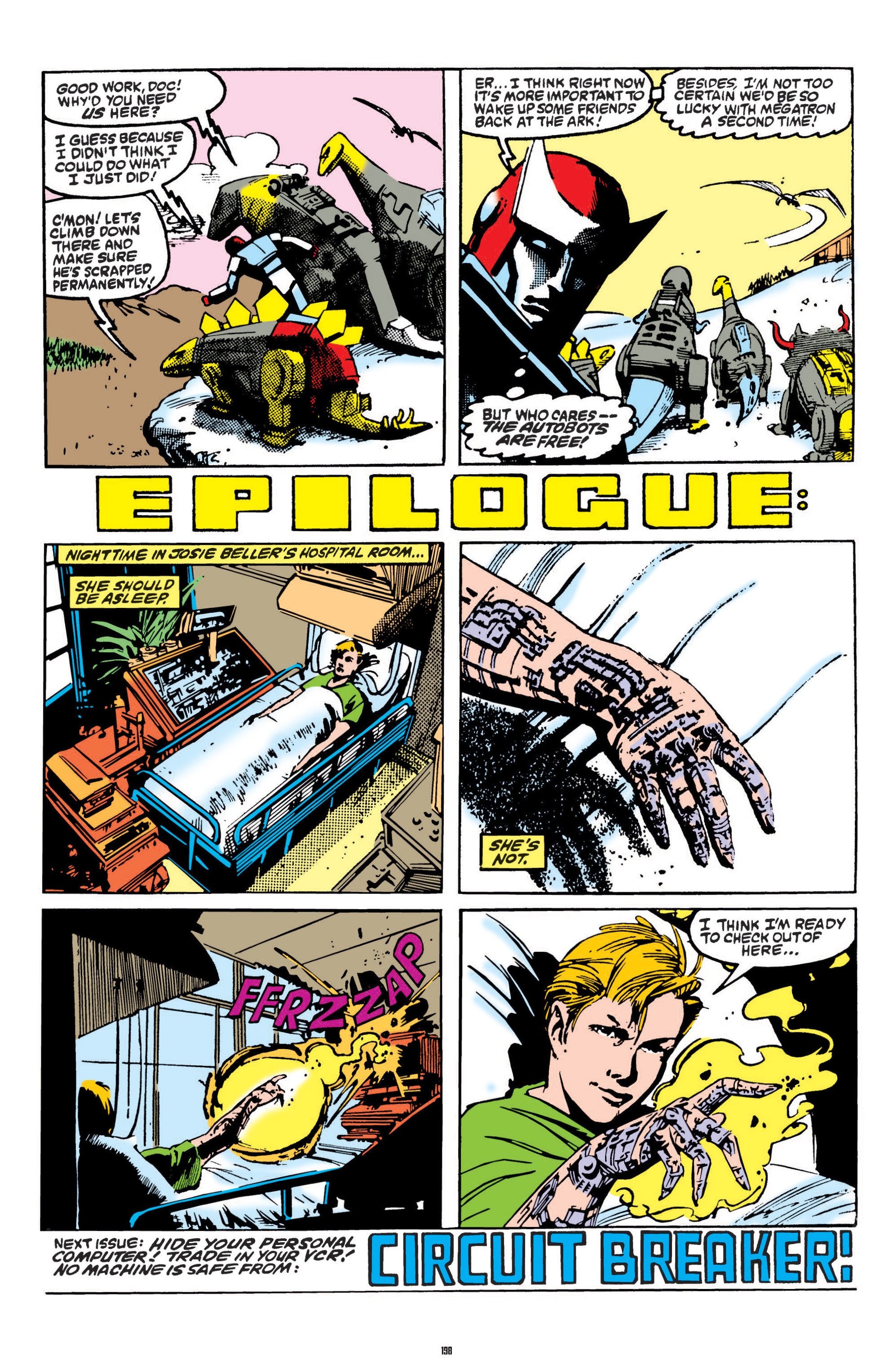 Read online The Transformers Classics comic -  Issue # TPB 1 - 199