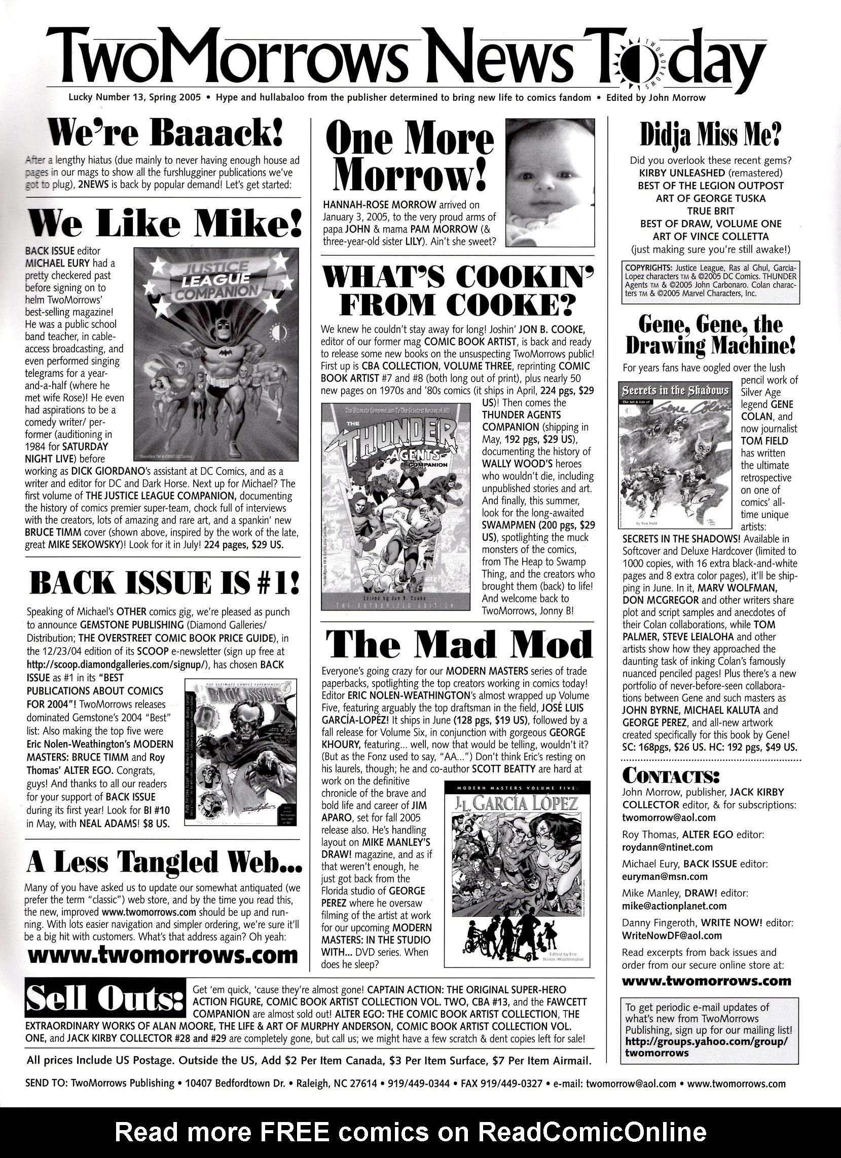 Read online Back Issue comic -  Issue #10 - 99