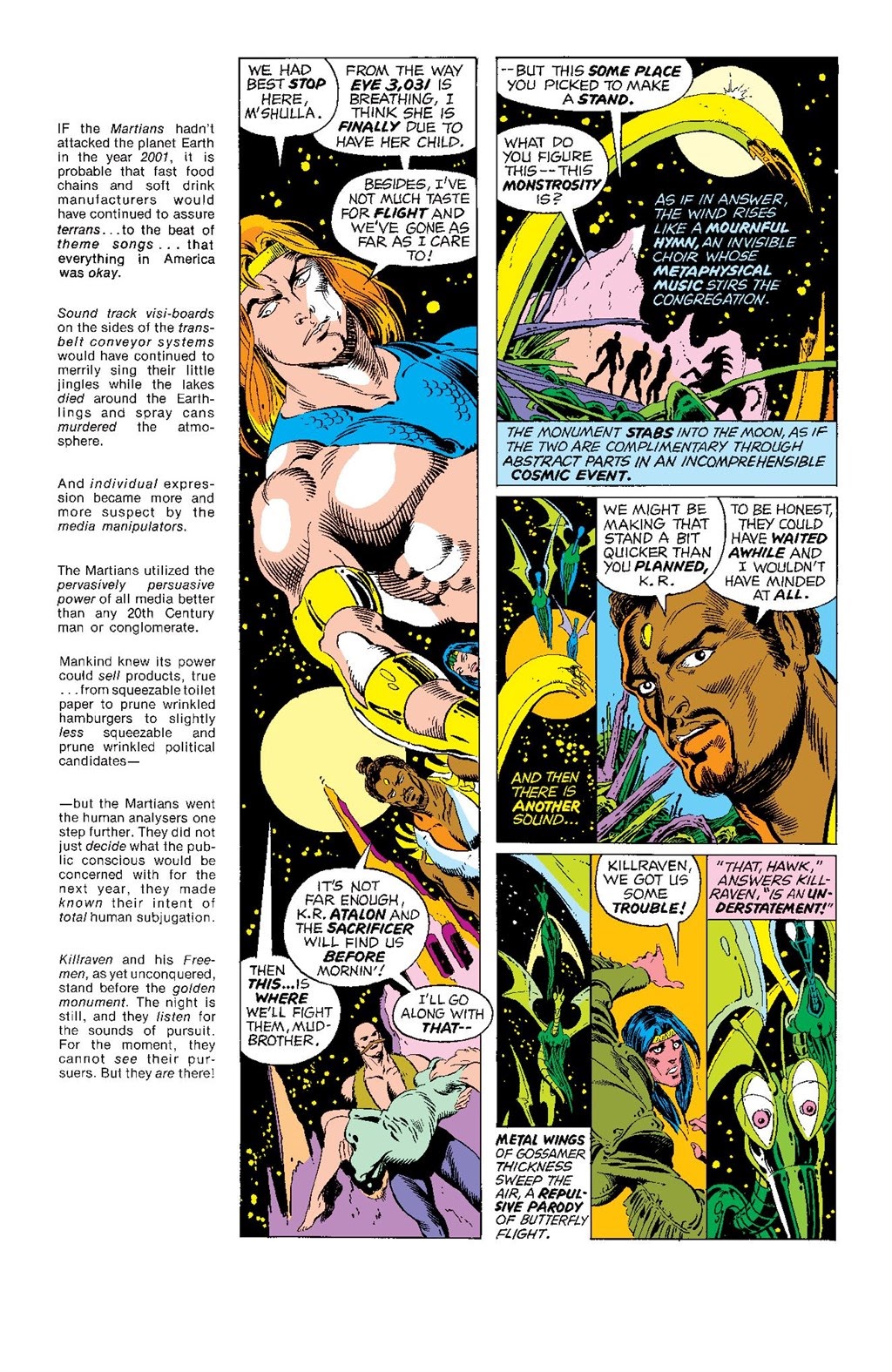 Read online Killraven Epic Collection: Warrior of the Worlds comic -  Issue # TPB (Part 3) - 34