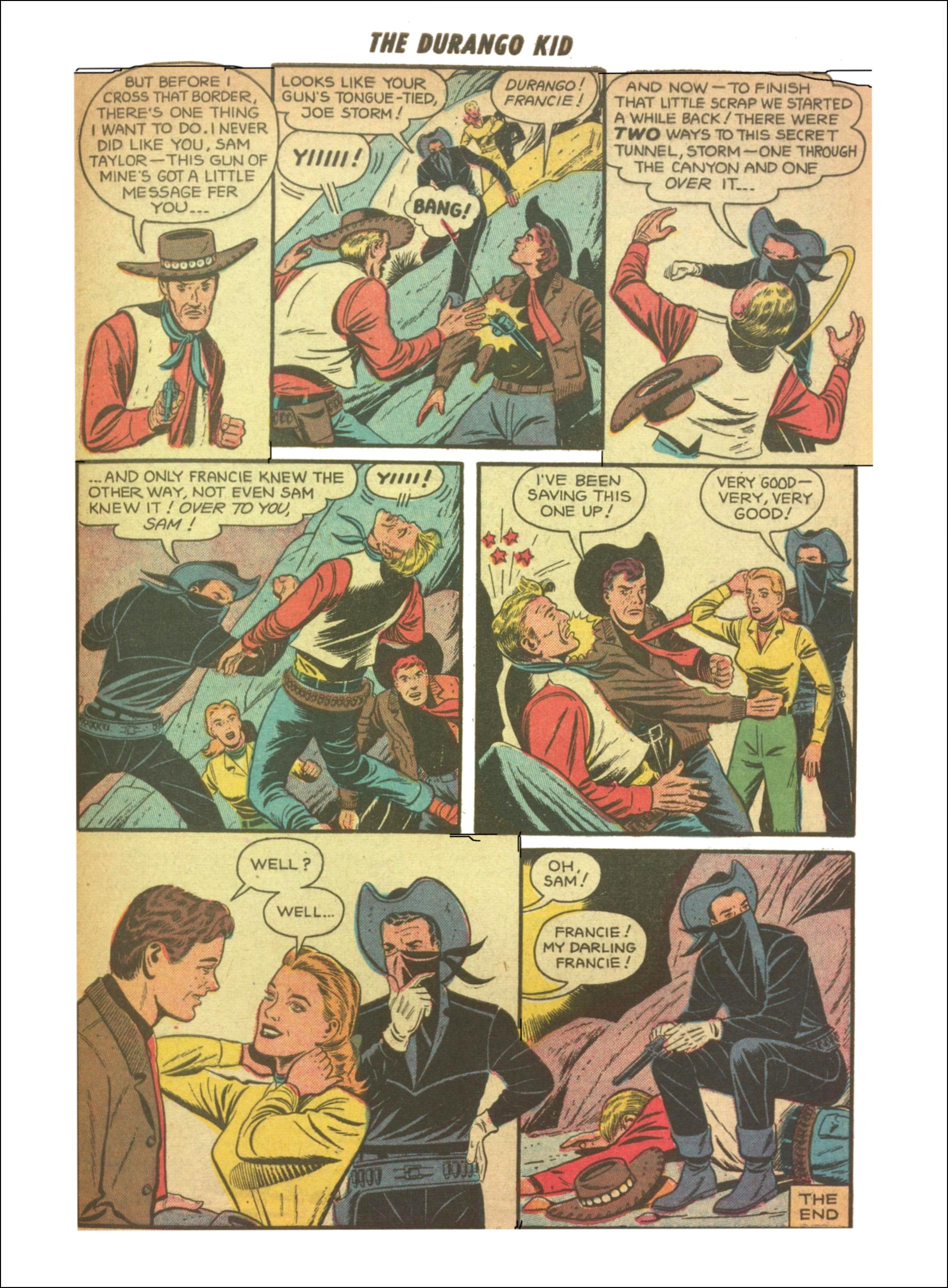 Read online Charles Starrett as The Durango Kid comic -  Issue #28 - 33