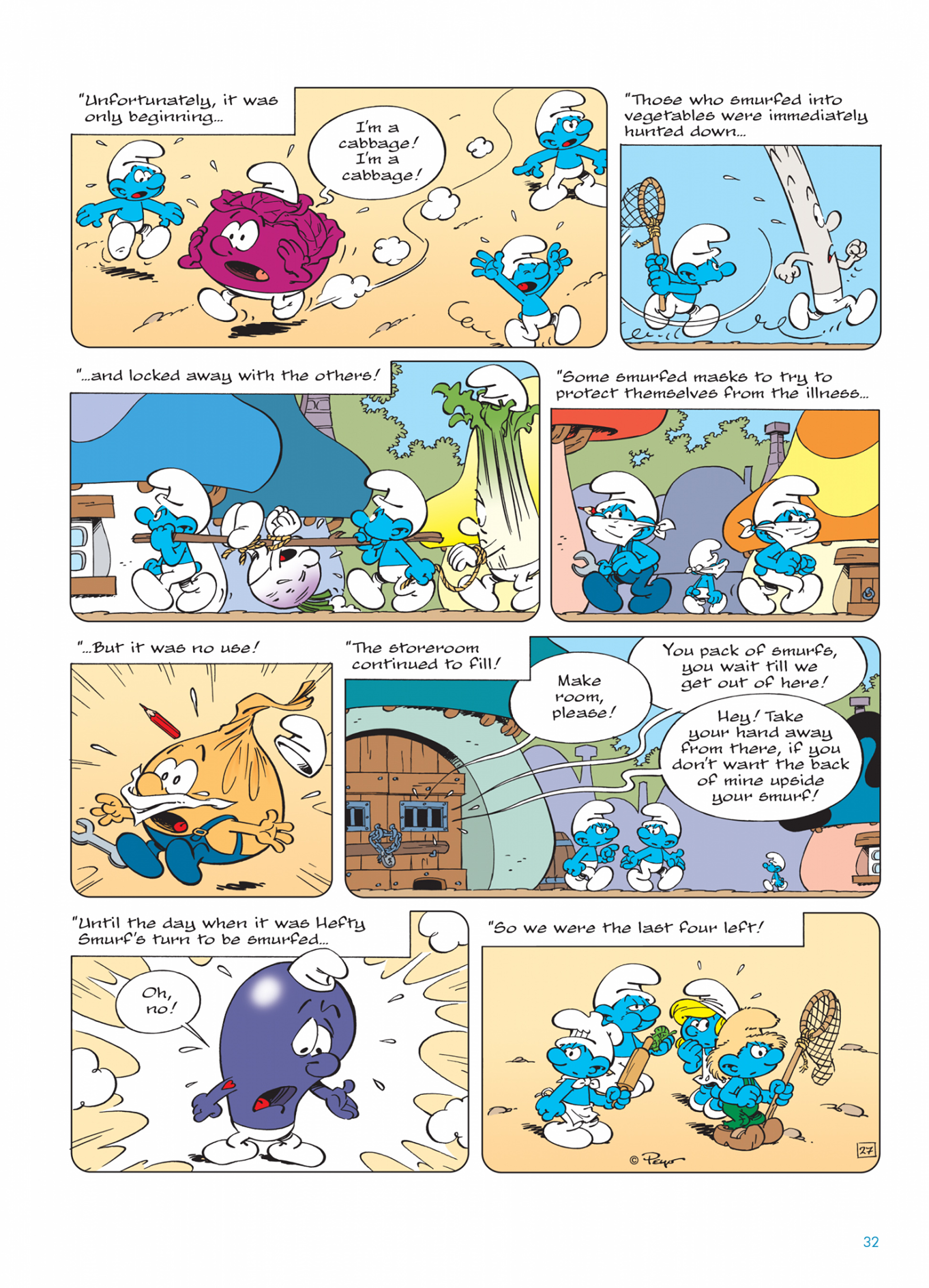 Read online The Smurfs comic -  Issue #26 - 32