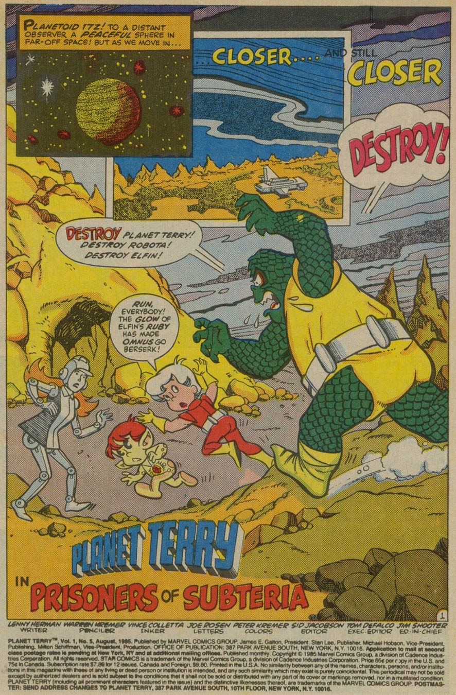 Read online Planet Terry comic -  Issue #5 - 2
