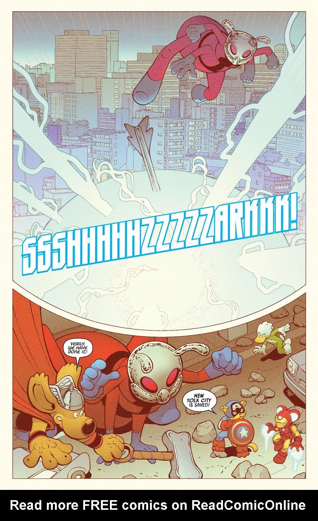 Read online Spider-Man: Spider-Verse comic -  Issue # Spider-Ham - 101