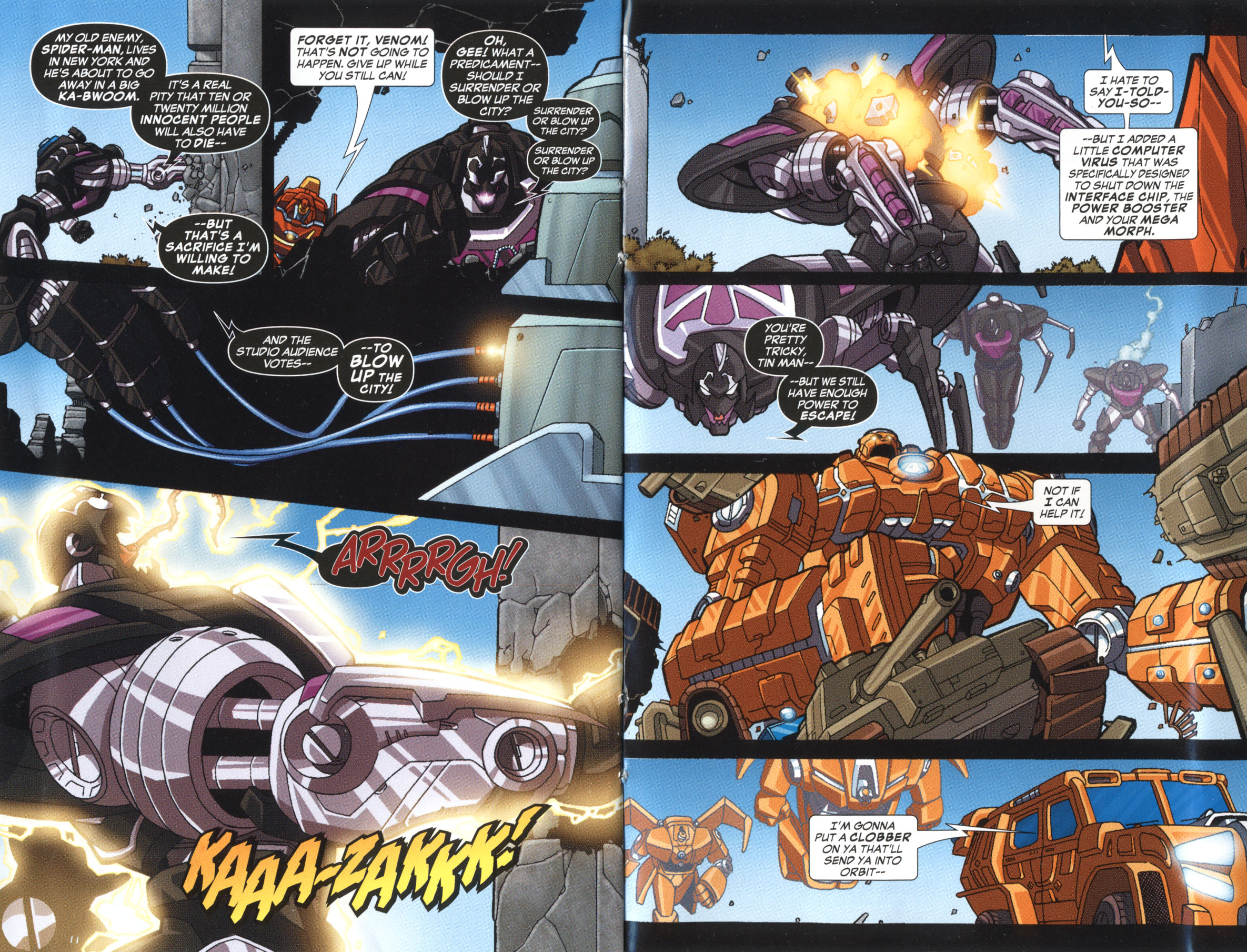 Read online Marvel Megamorphs comic -  Issue # Venom - 5