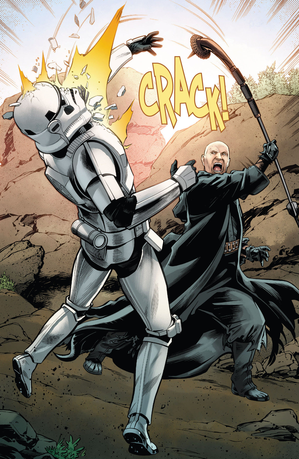 Read online Star Wars: The Mandalorian Season 2 comic -  Issue #6 - 17
