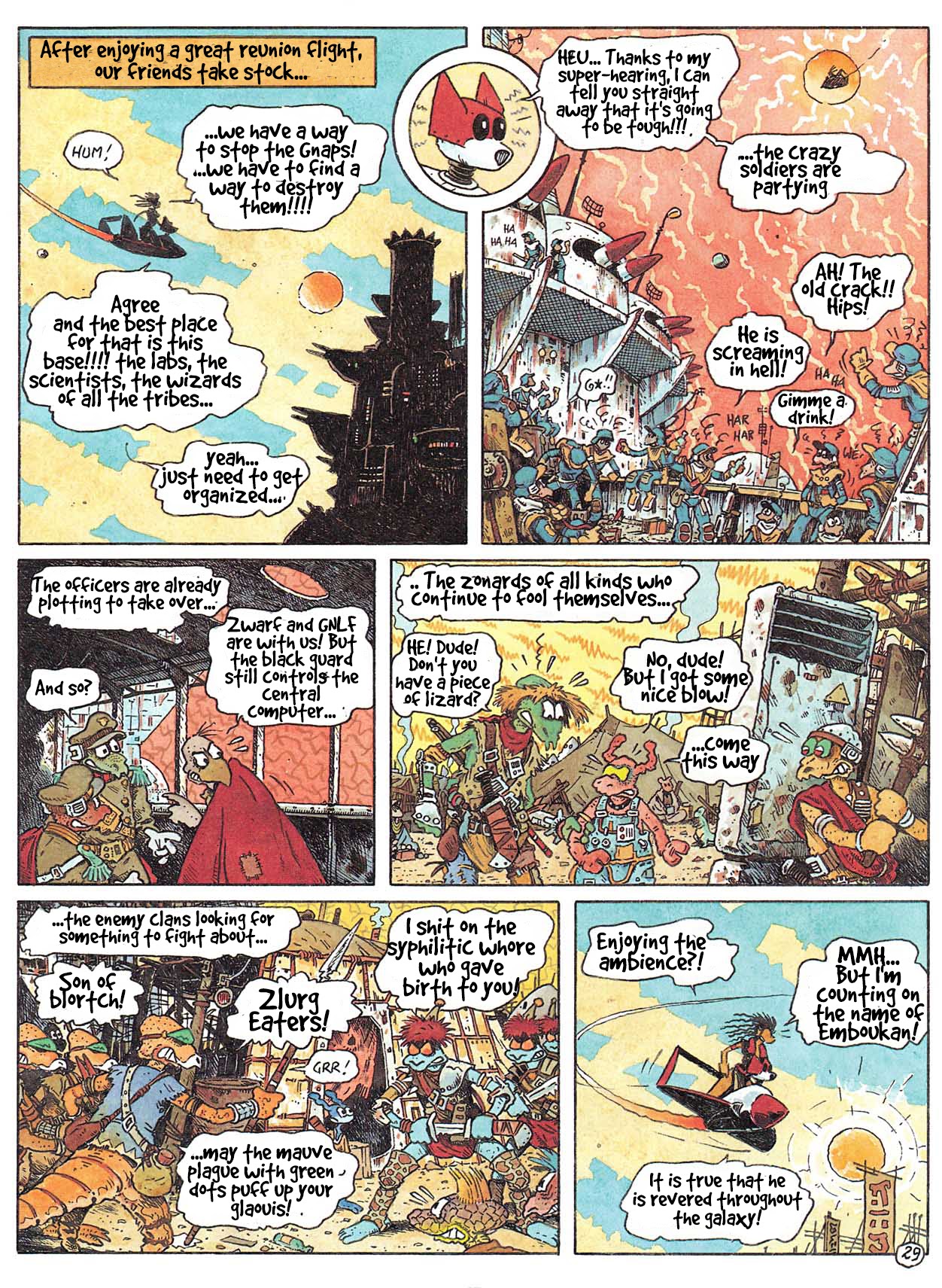 Read online Gazoline and the Red Planet comic -  Issue # Full - 32