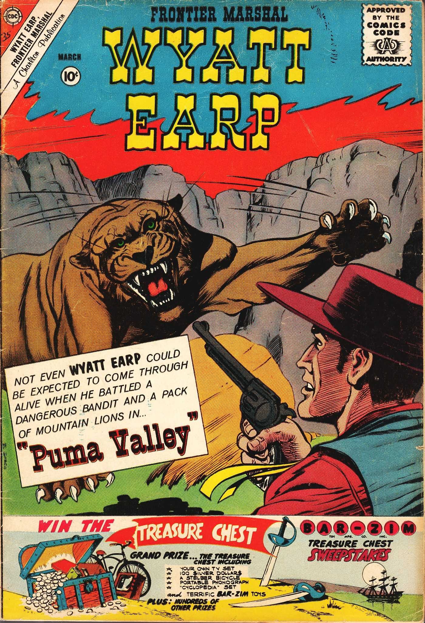 Read online Wyatt Earp Frontier Marshal comic -  Issue #35 - 1