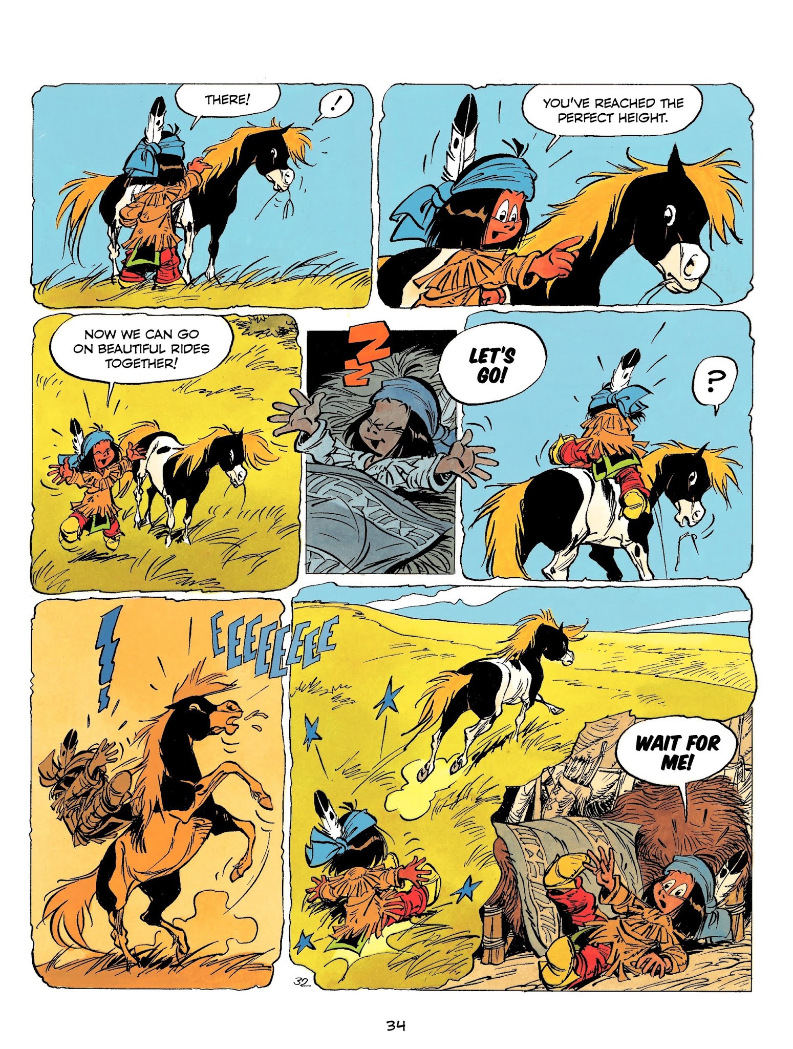 Read online Yakari comic -  Issue #15 - 35