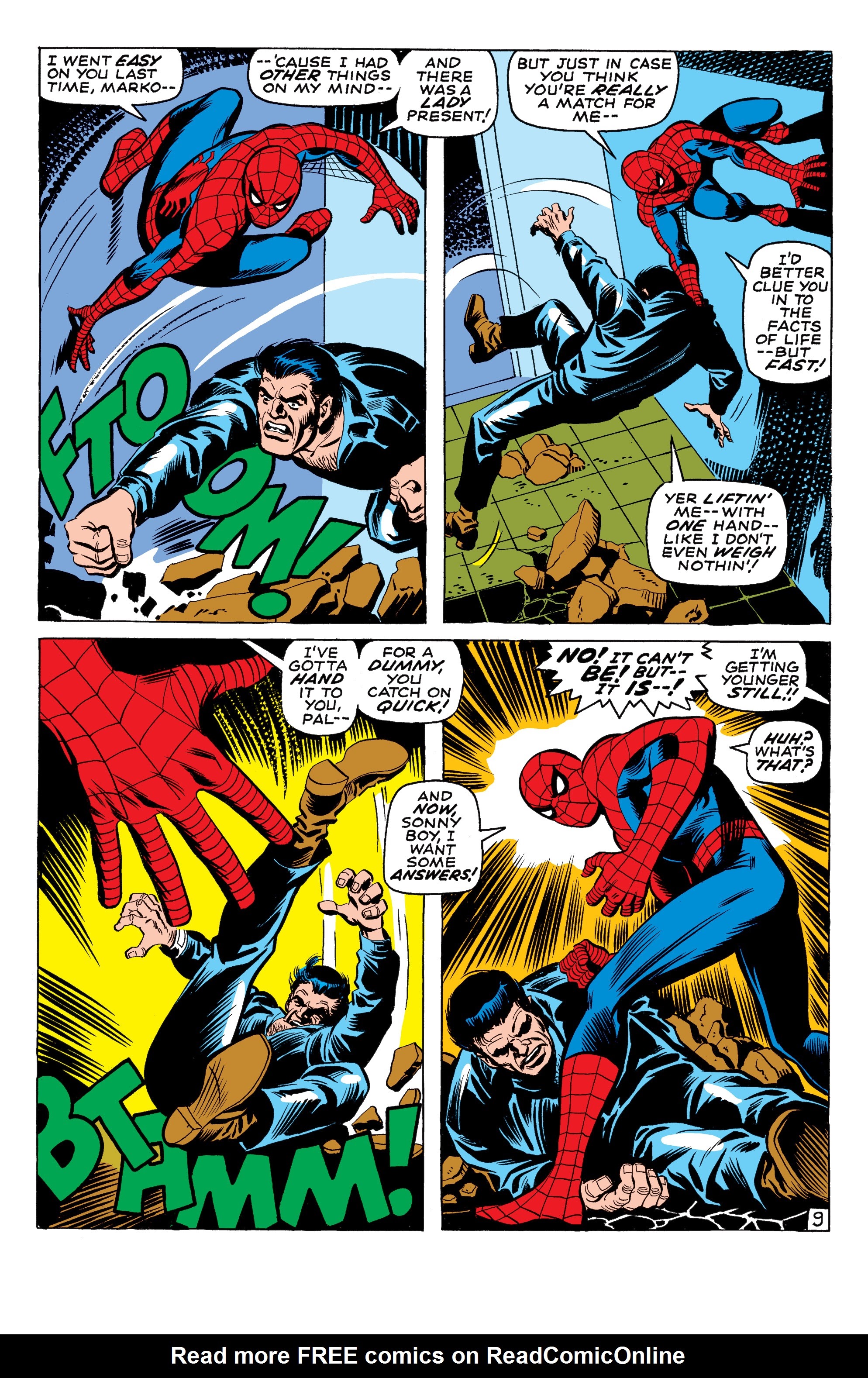 Read online Amazing Spider-Man Epic Collection comic -  Issue # The Secret of the Petrified Tablet (Part 3) - 10