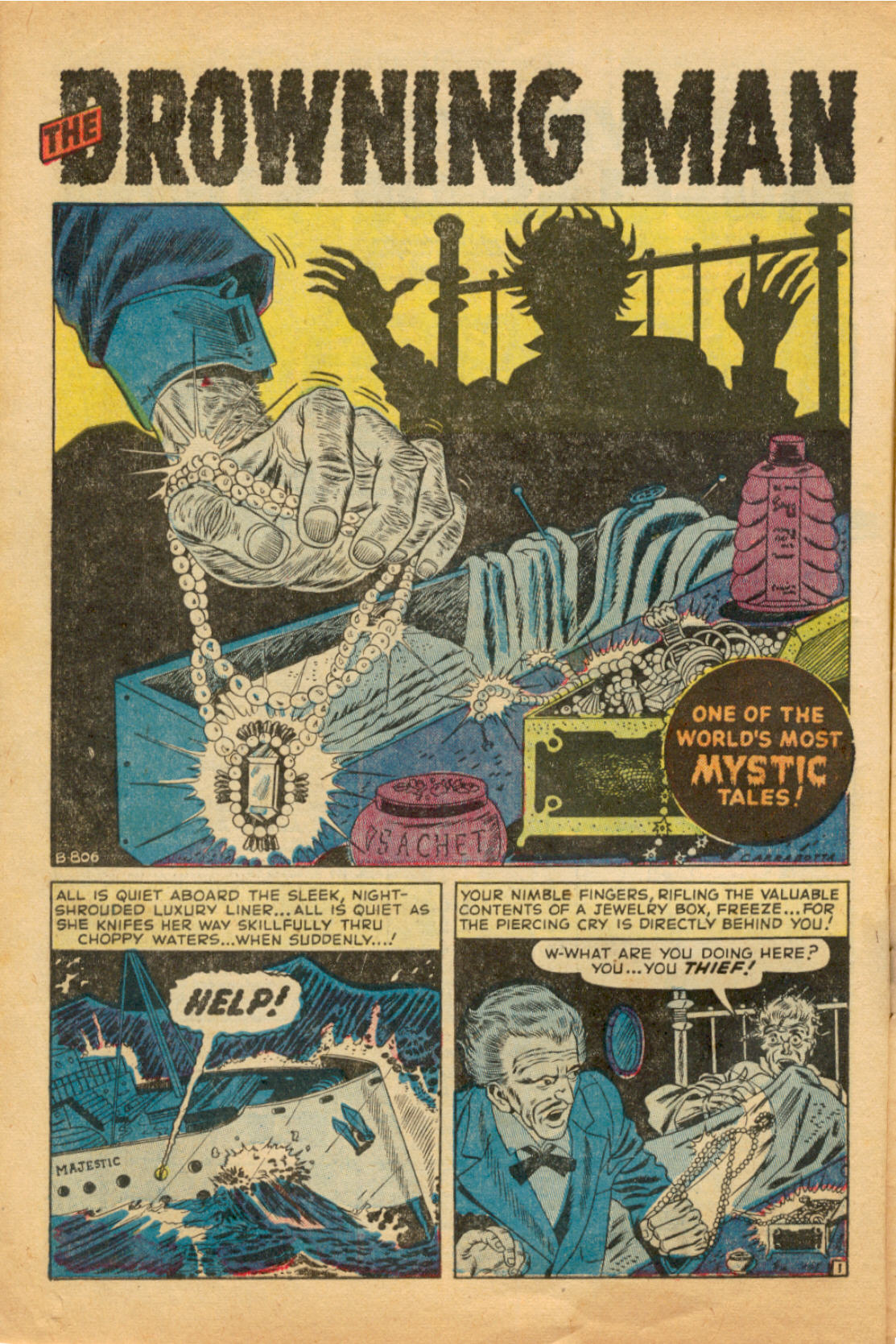 Read online Mystic (1951) comic -  Issue #18 - 10