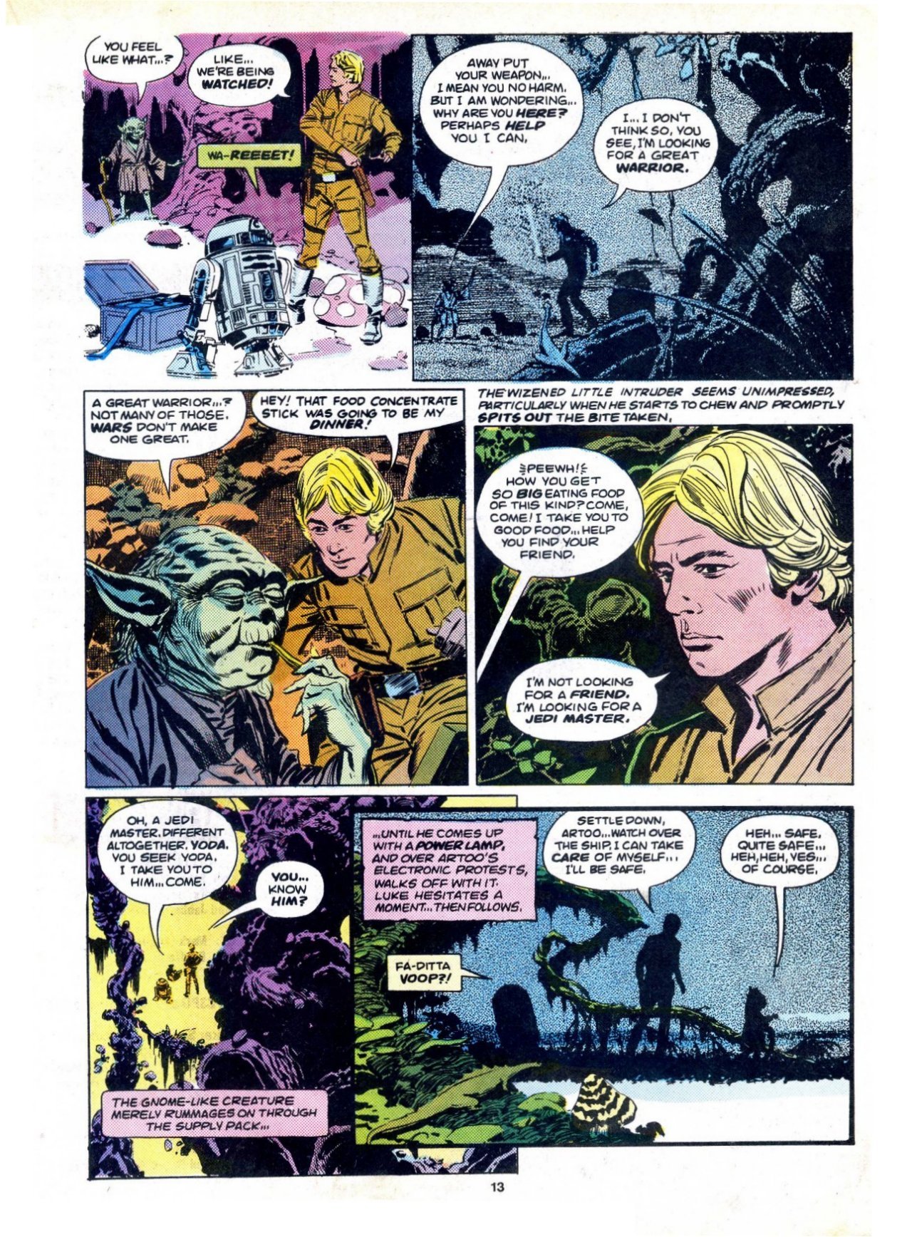 Read online Return of the Jedi comic -  Issue #57 - 13