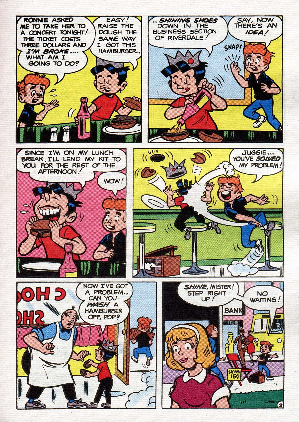 Read online Archie's Double Digest Magazine comic -  Issue #151 - 124
