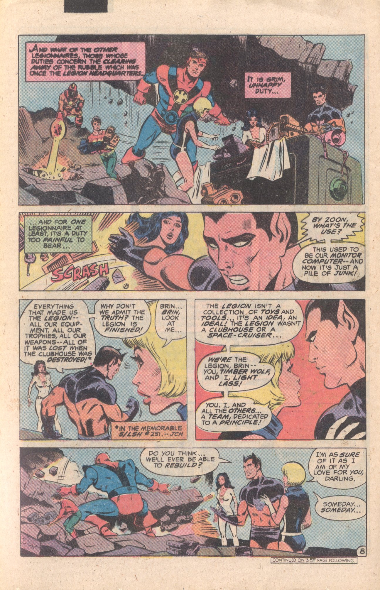 Read online Superboy and the Legion of Super-Heroes (1977) comic -  Issue #256 - 9