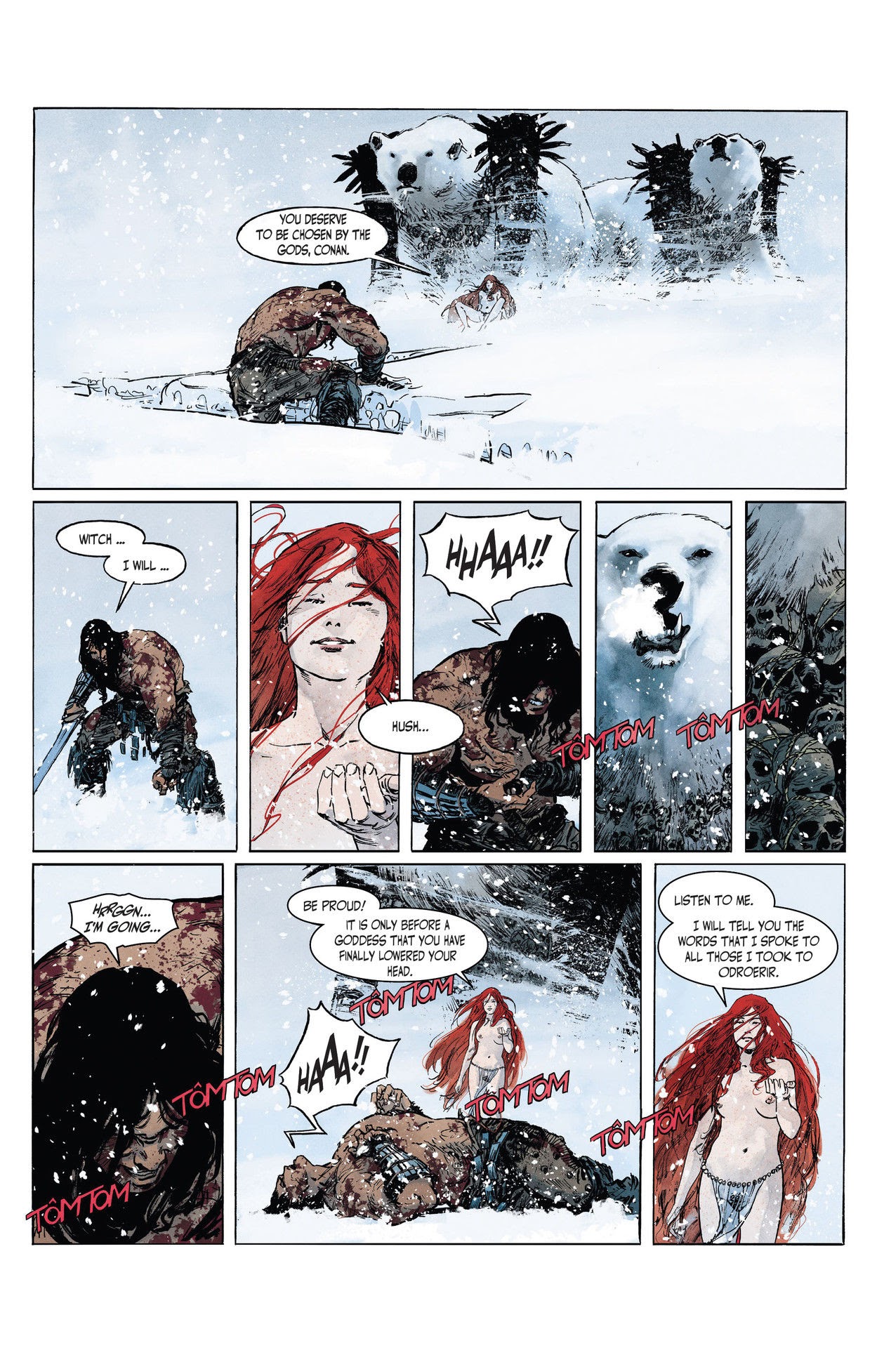 Read online The Cimmerian comic -  Issue # TPB 2 (Part 2) - 28