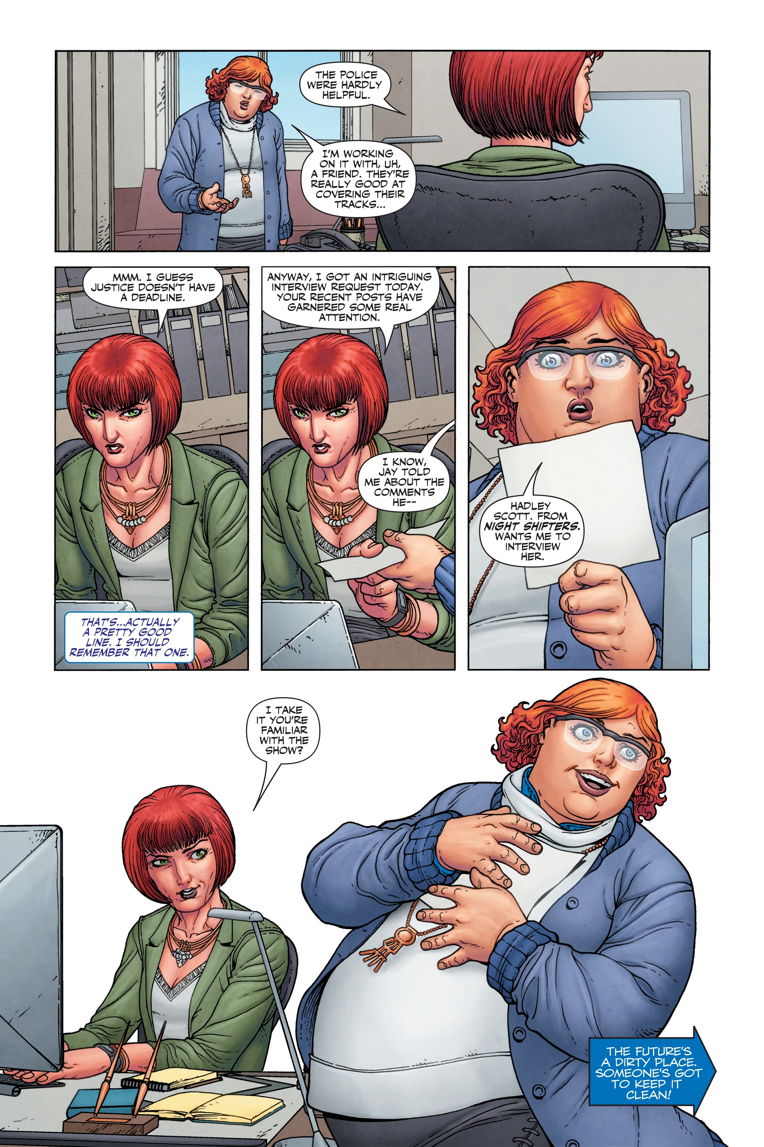 Read online Faith Deluxe Edition comic -  Issue # TPB (Part 1) - 71