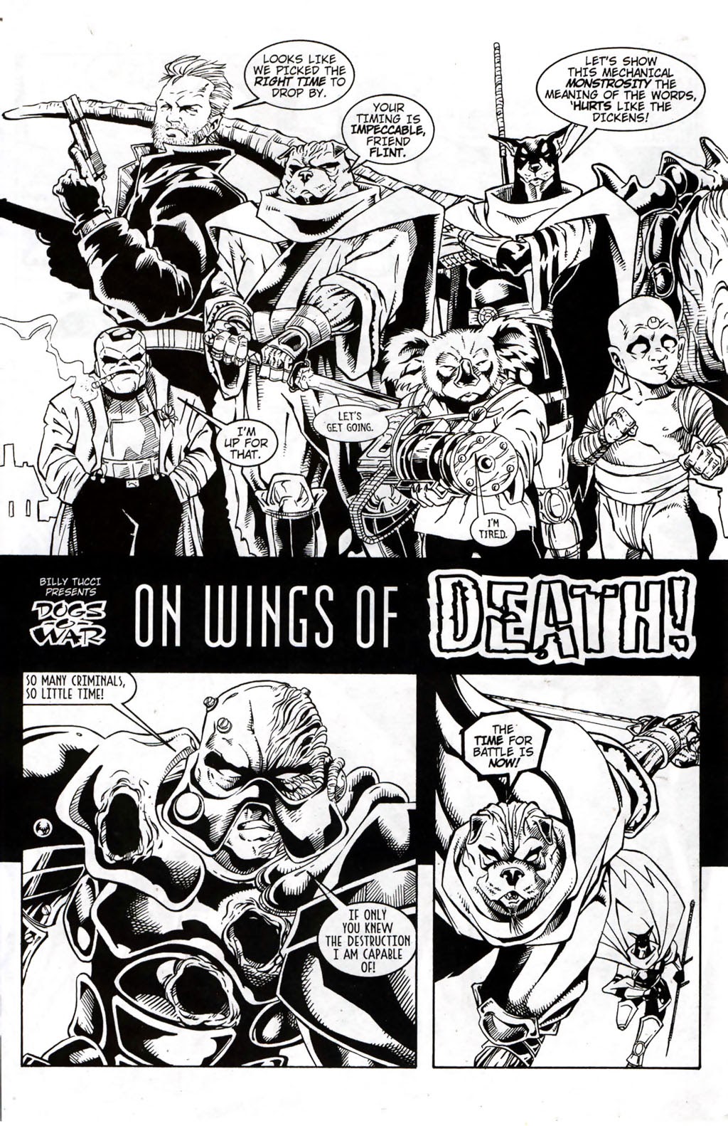 Read online Dogs-O-War comic -  Issue #3 - 9