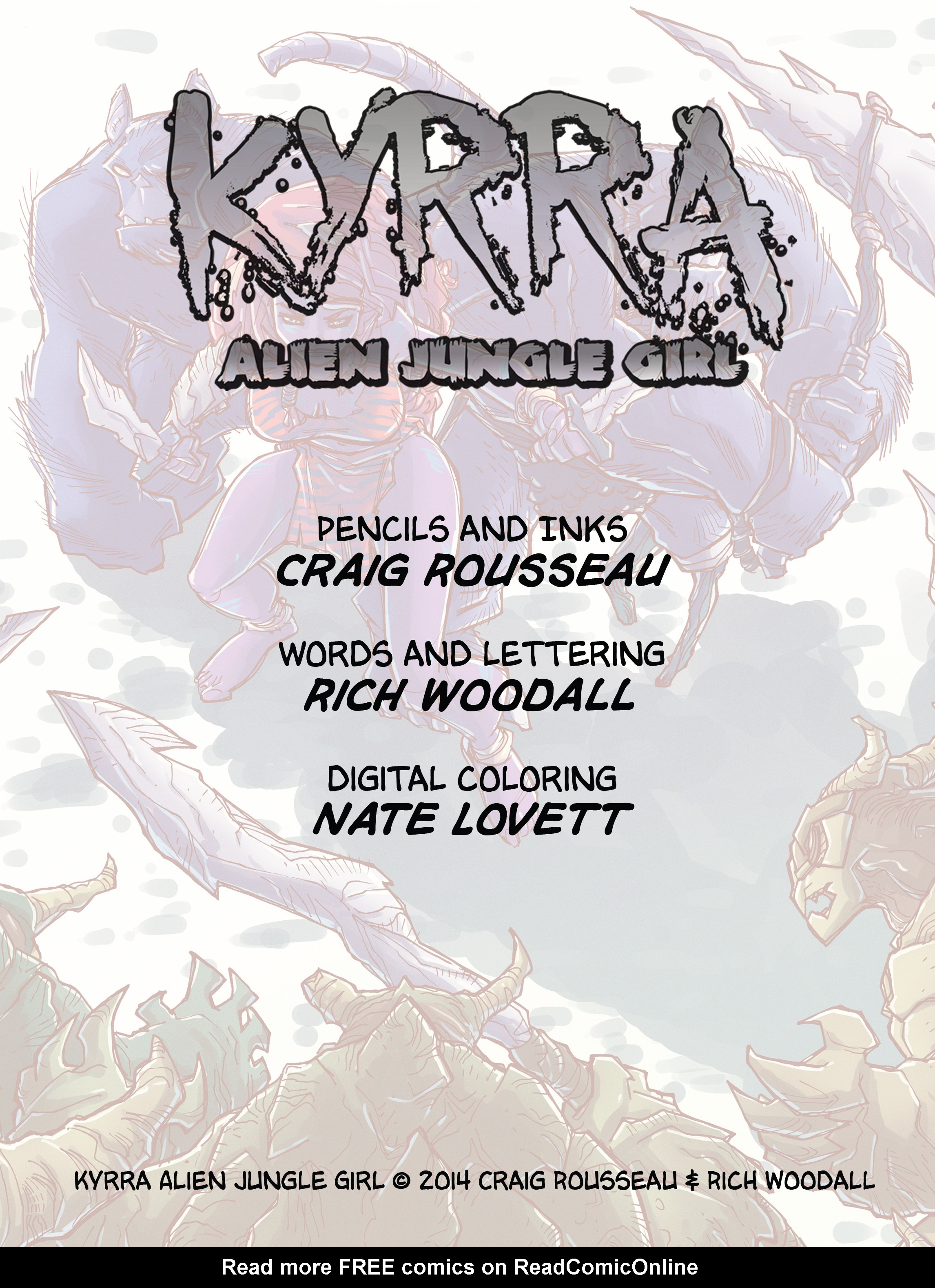 Read online Kyrra: Alien Jungle Girl comic -  Issue #5 - 2