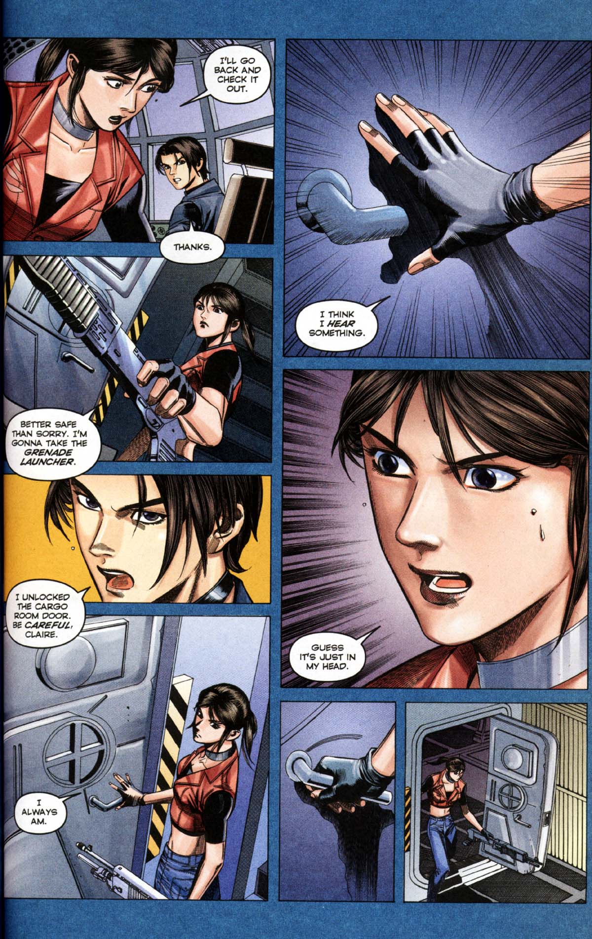 Read online Resident Evil Code: Veronica comic -  Issue #2 - 76