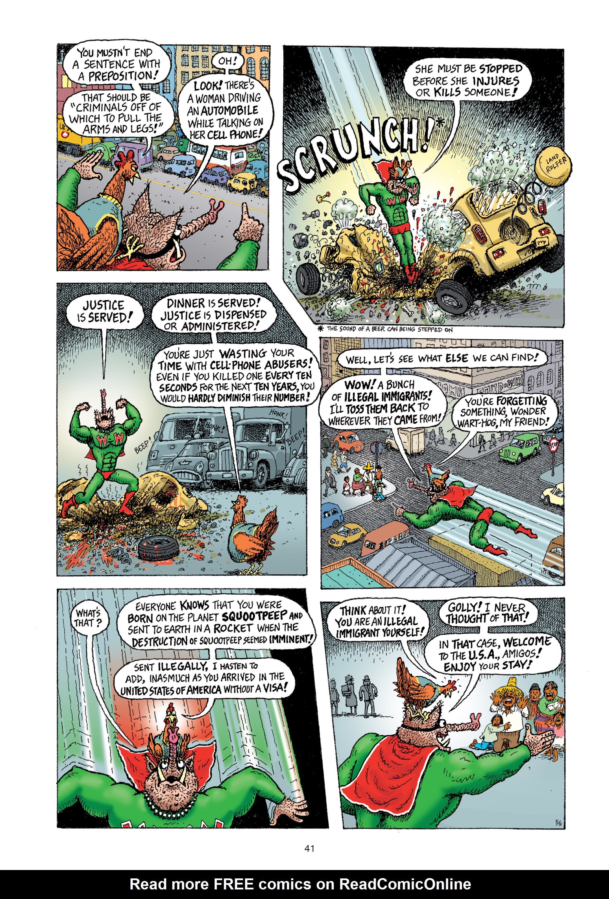 Read online Zap Comix comic -  Issue #16 - 43