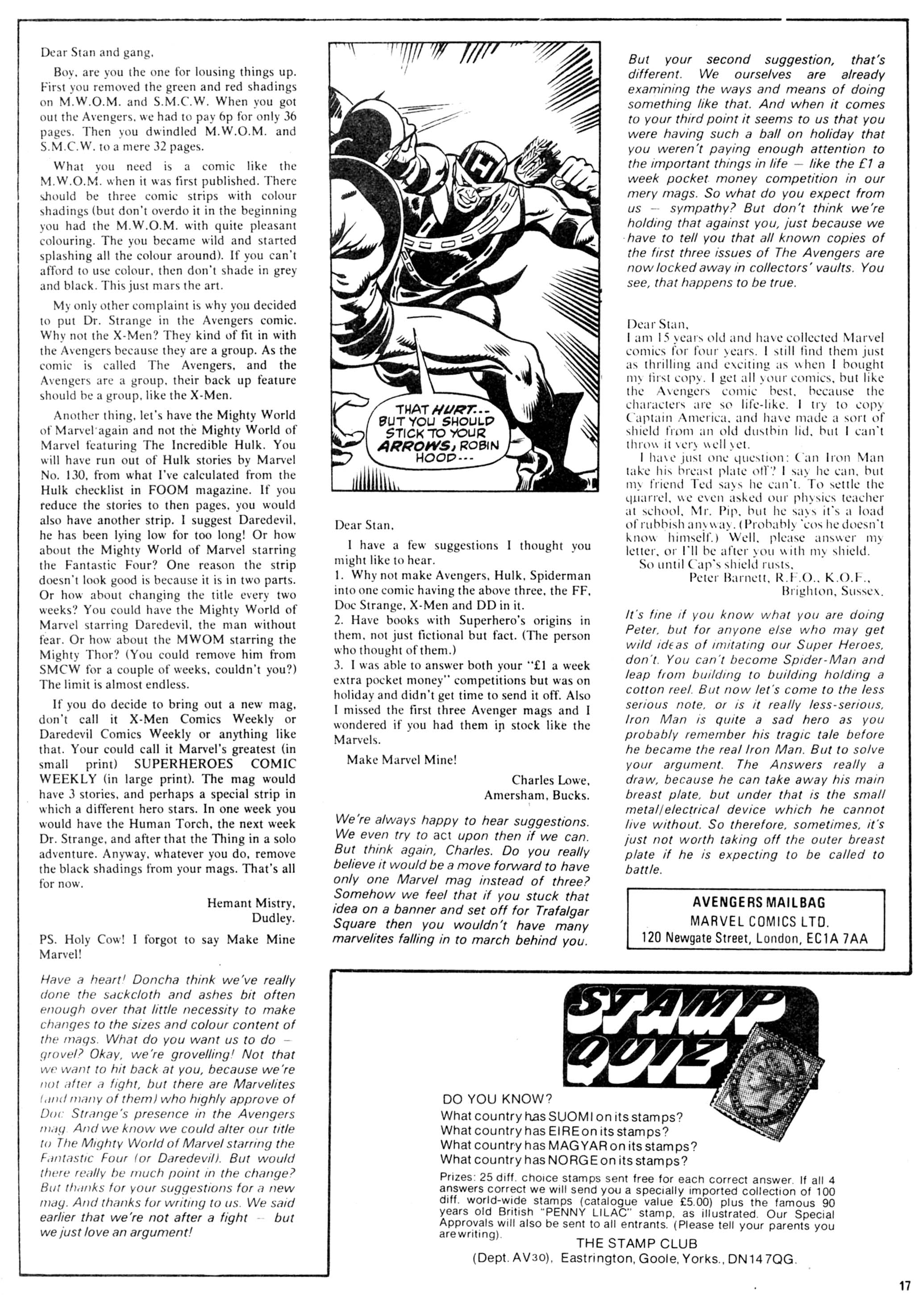 Read online The Avengers (1973) comic -  Issue #27 - 17