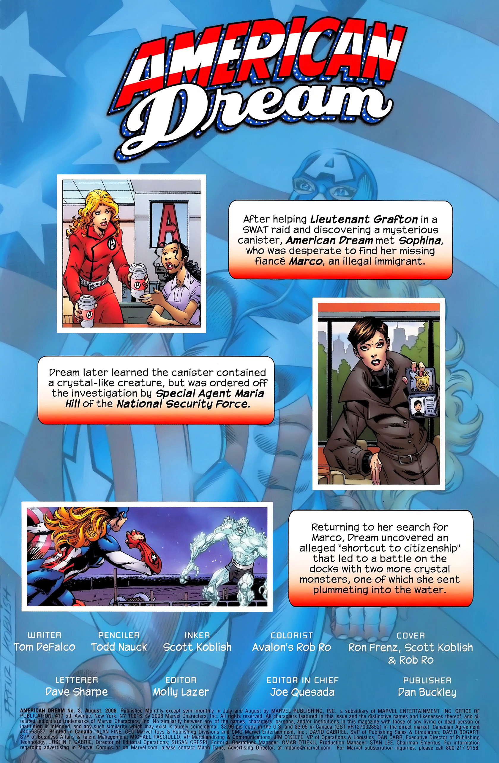 Read online American Dream comic -  Issue #3 - 4