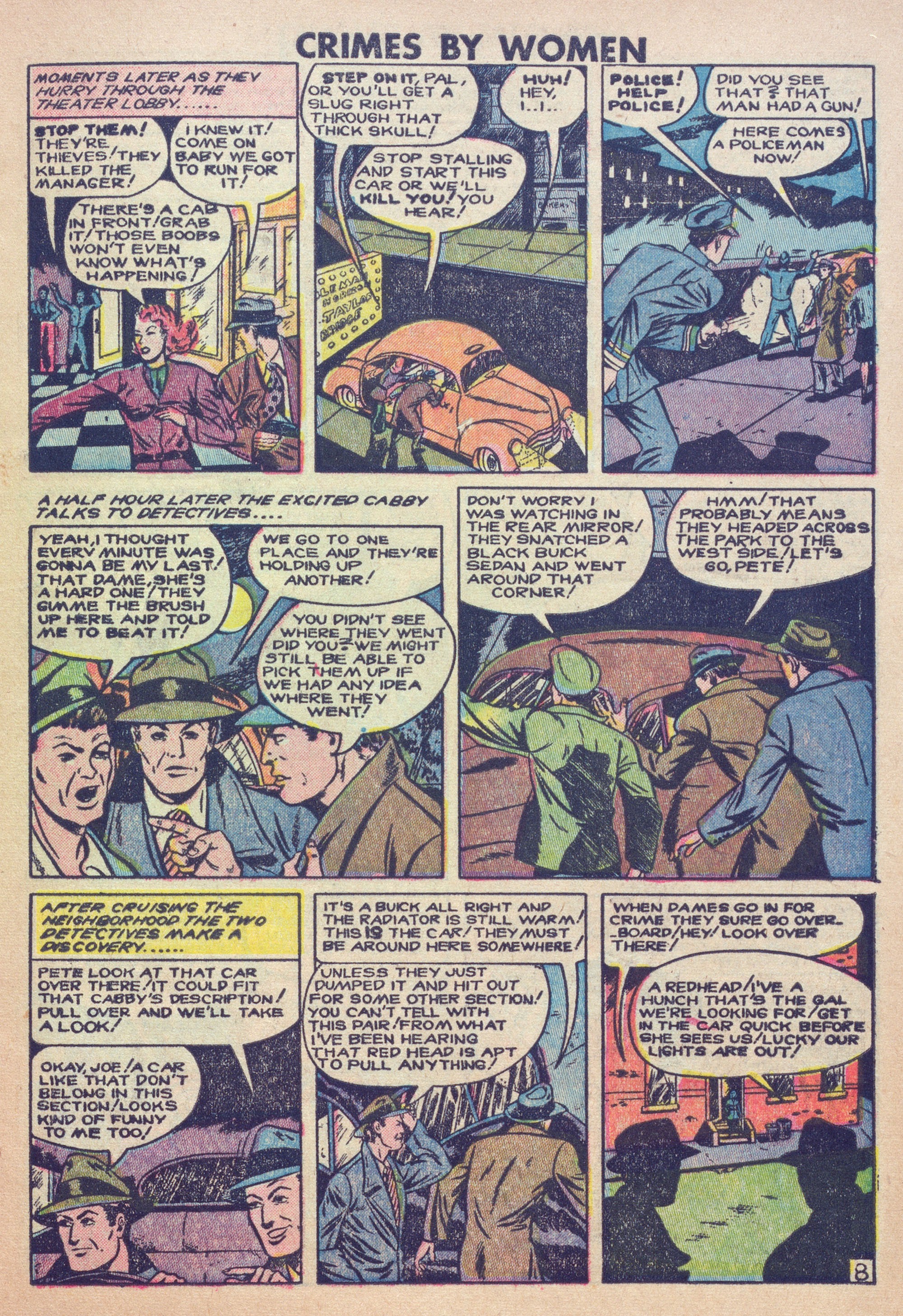 Read online Crimes By Women comic -  Issue #7 - 9