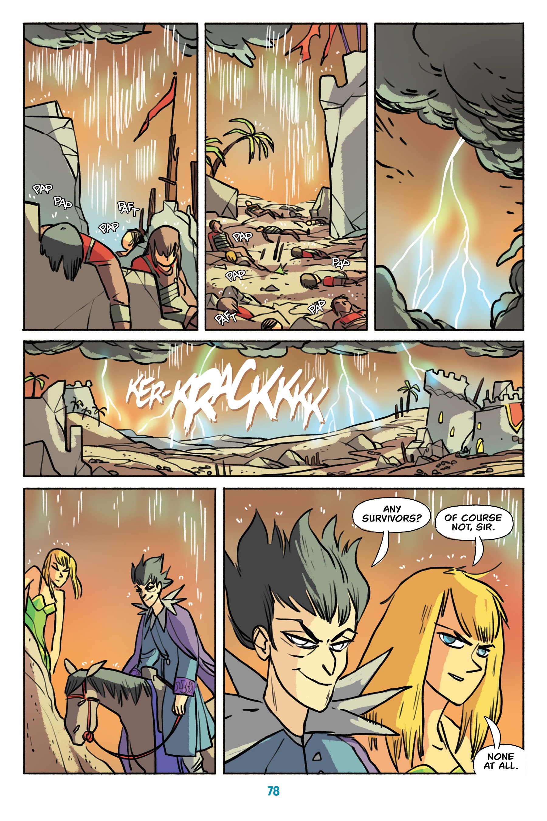 Read online Wrassle Castle comic -  Issue #1 - 77