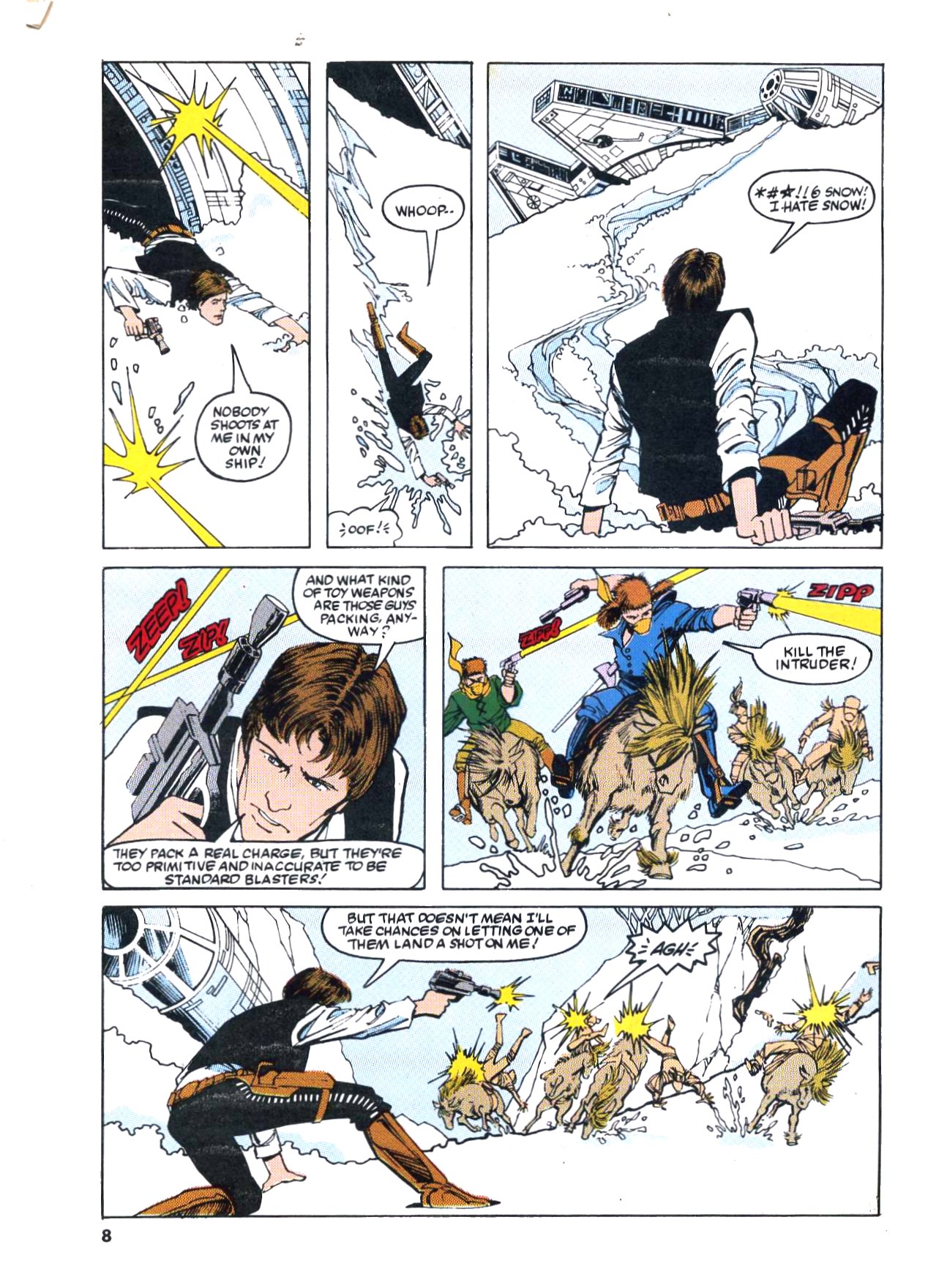 Read online Return of the Jedi comic -  Issue #123 - 8