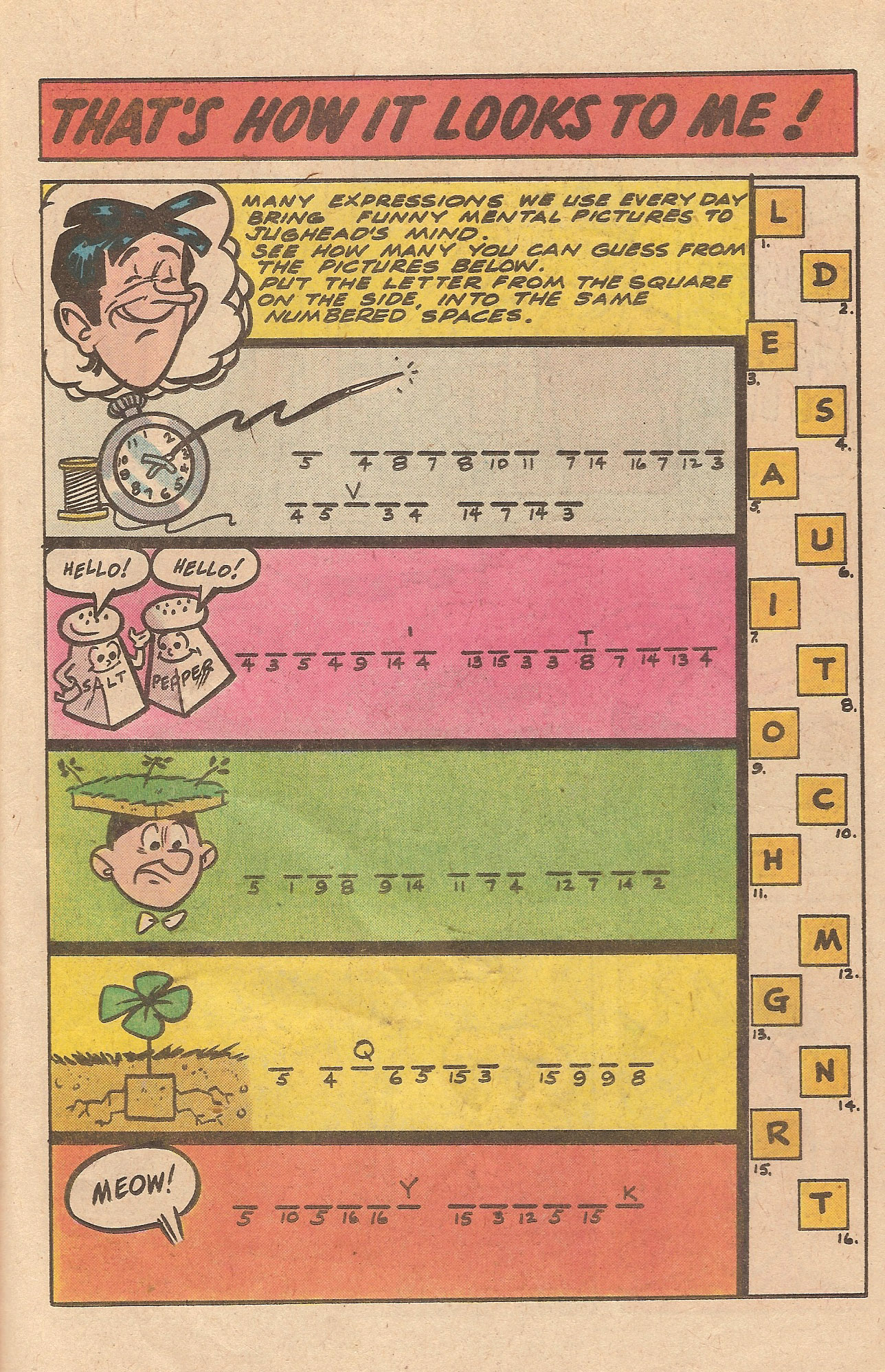 Read online Jughead's Jokes comic -  Issue #59 - 23