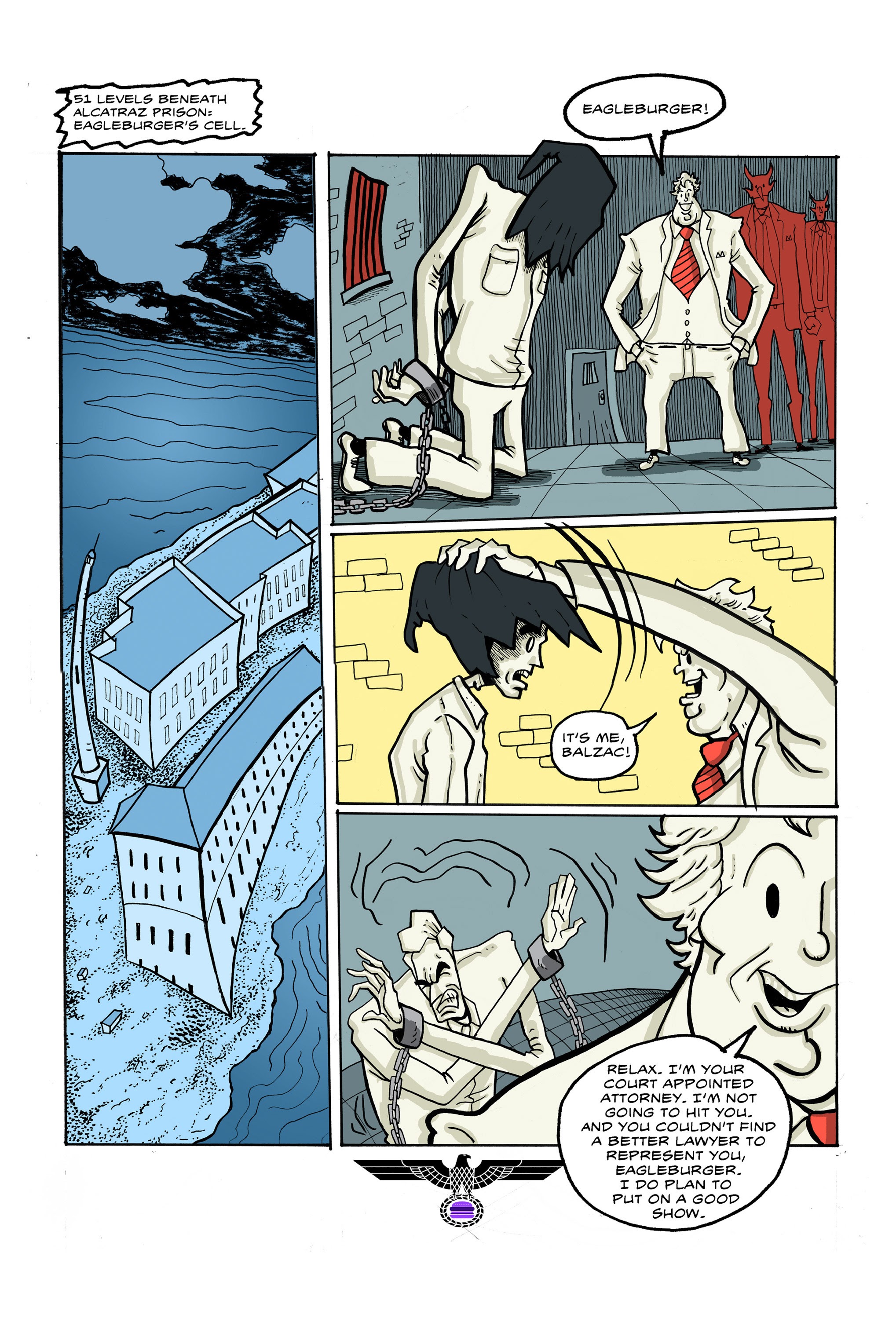 Read online Eagleburger comic -  Issue # TPB - 101