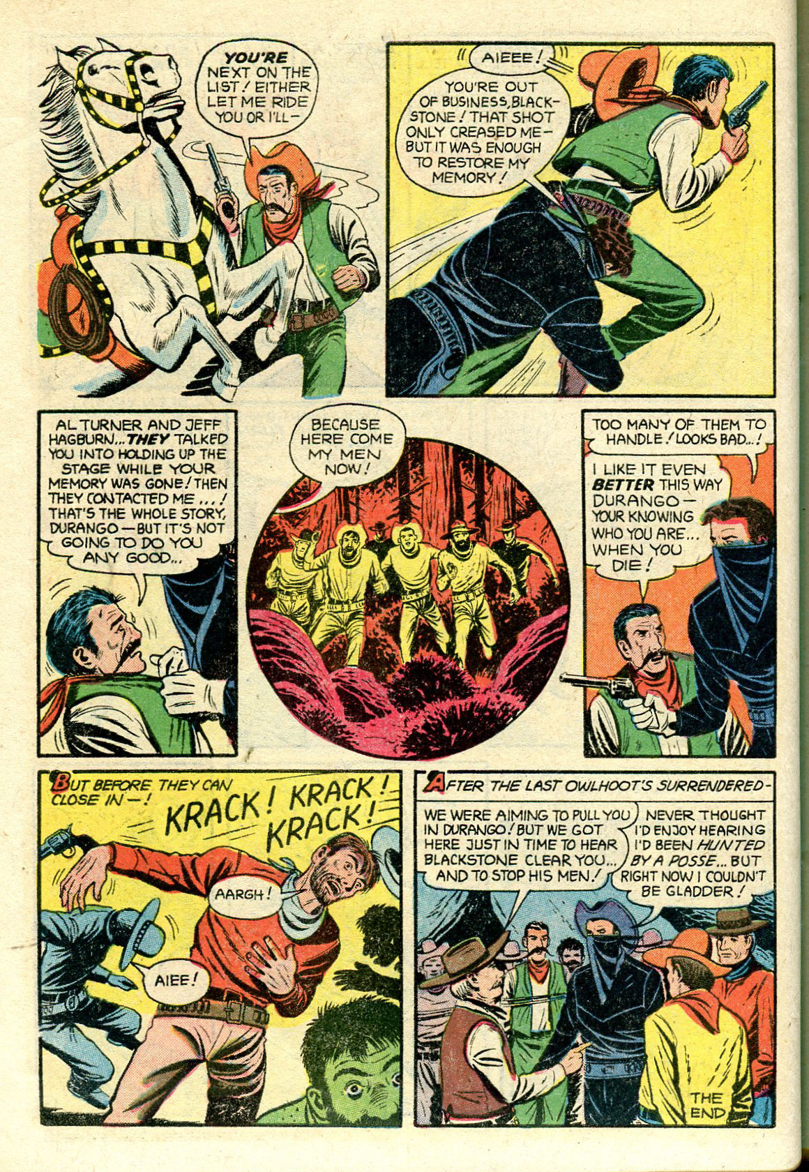 Read online Charles Starrett as The Durango Kid comic -  Issue #37 - 10
