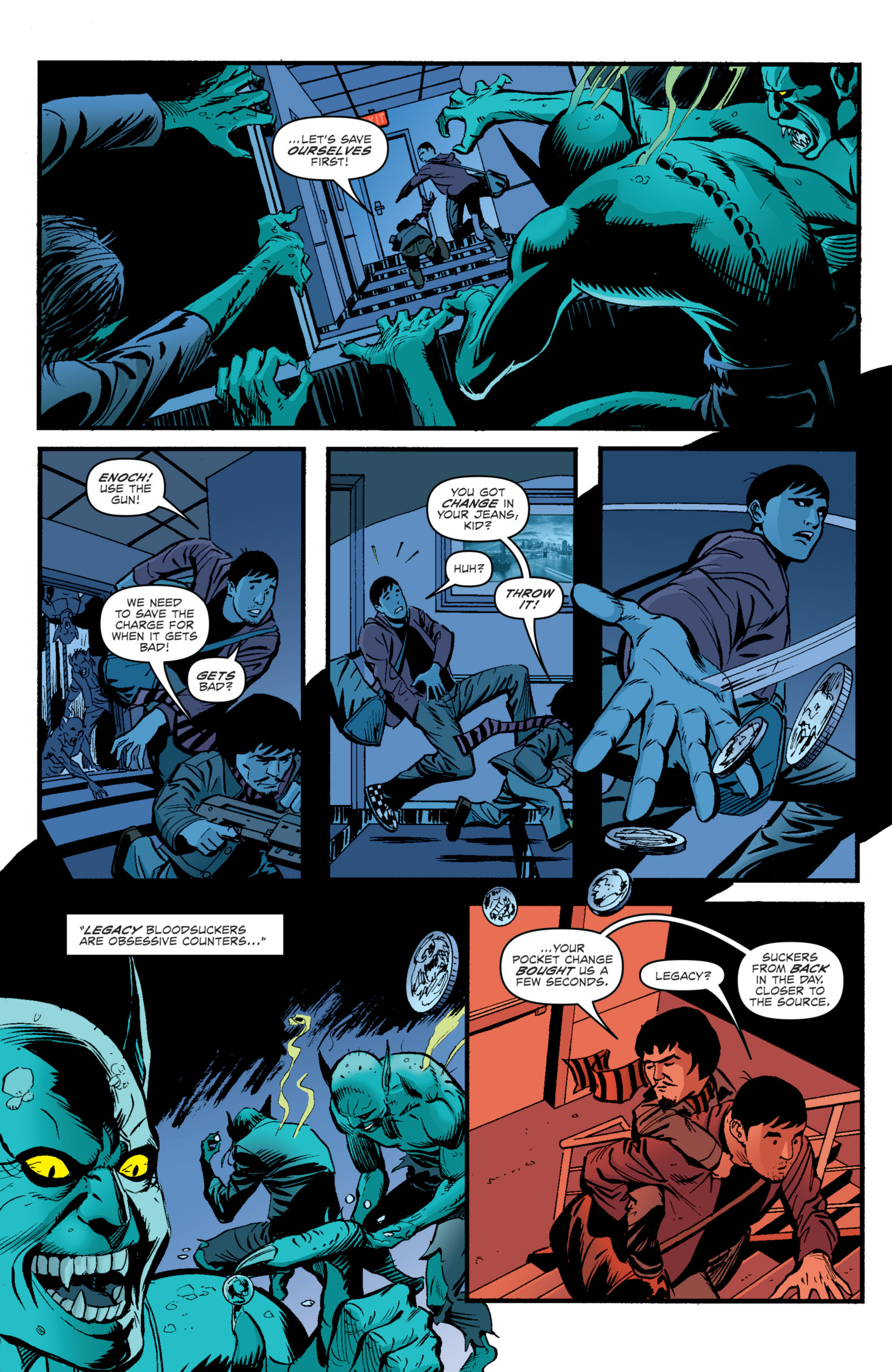 Read online Joe Frankenstein comic -  Issue #4 - 5