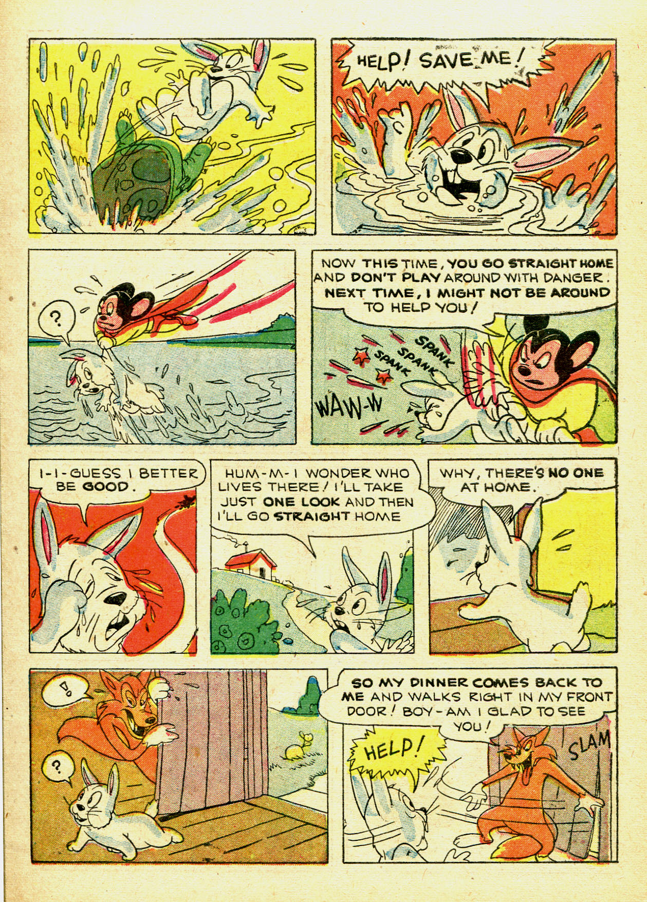Read online Paul Terry's Mighty Mouse Comics comic -  Issue #30 - 7