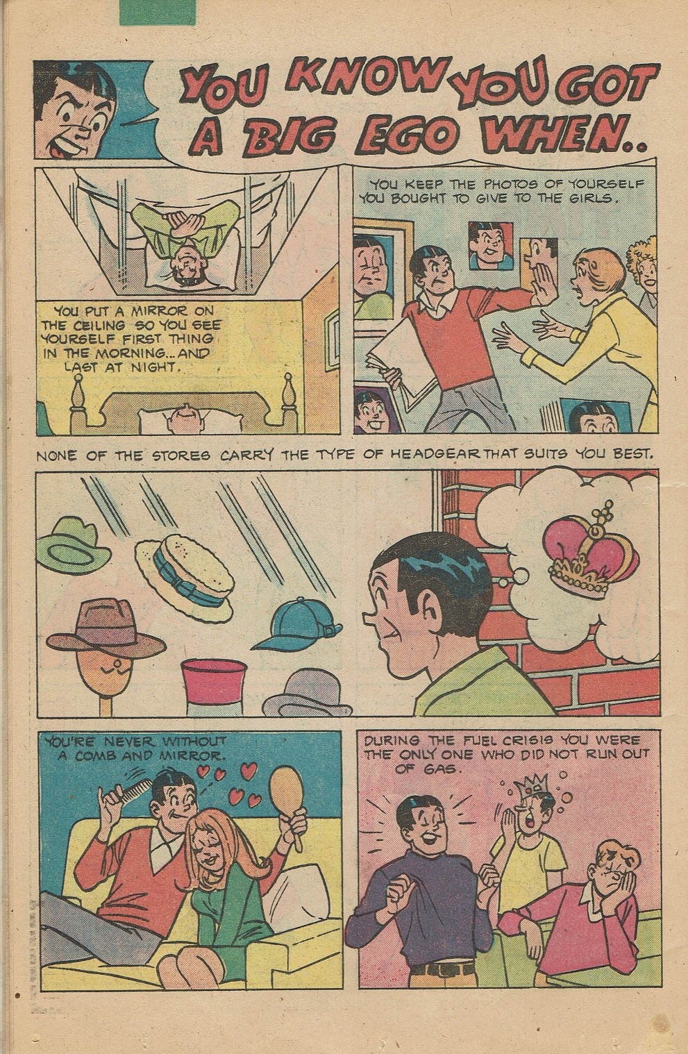 Read online Reggie's Wise Guy Jokes comic -  Issue #52 - 23