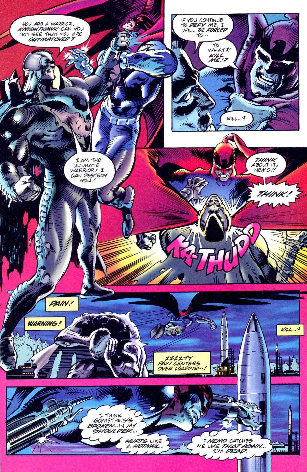 Read online Knighthawk comic -  Issue #4 - 10
