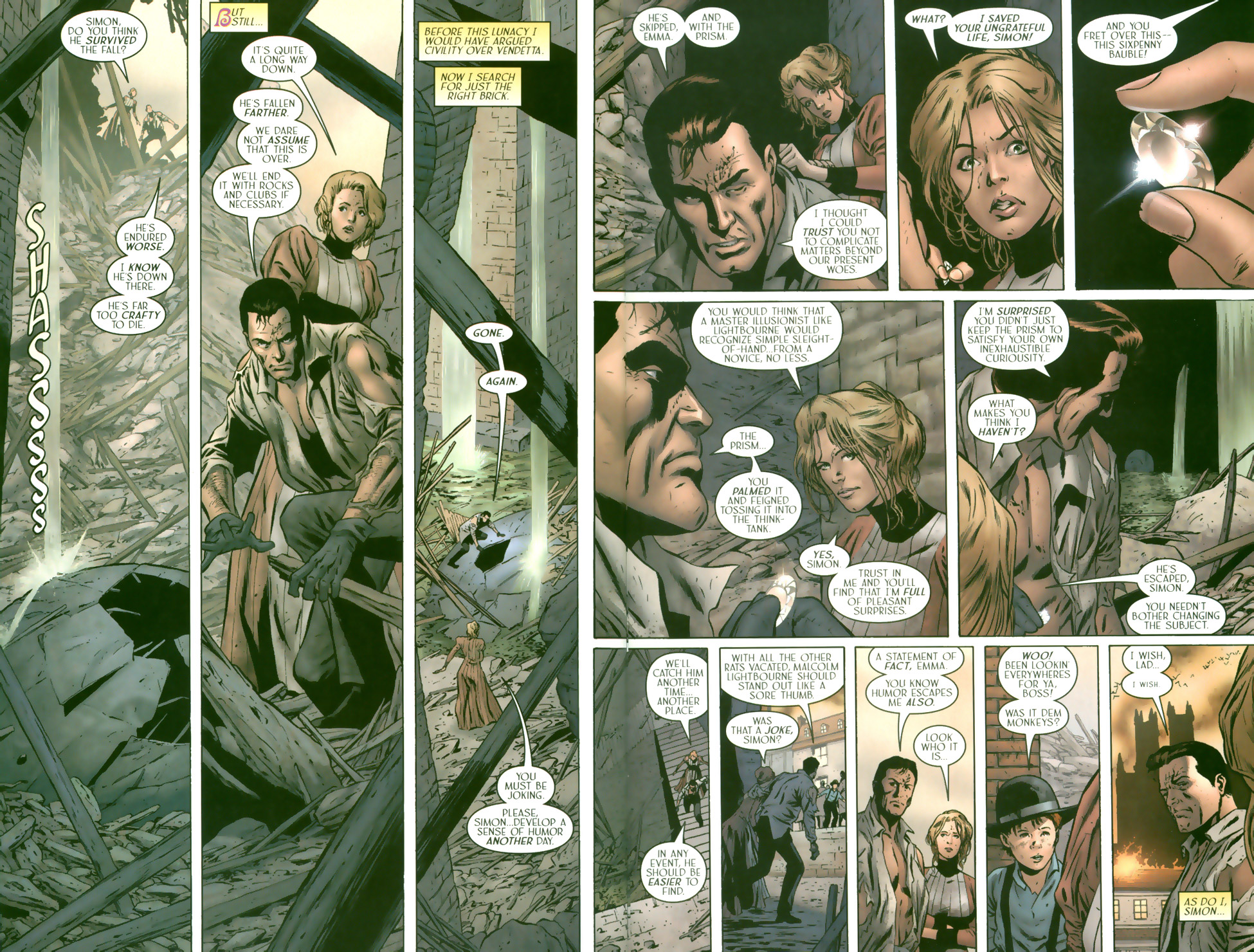 Read online Ruse comic -  Issue #12 - 14