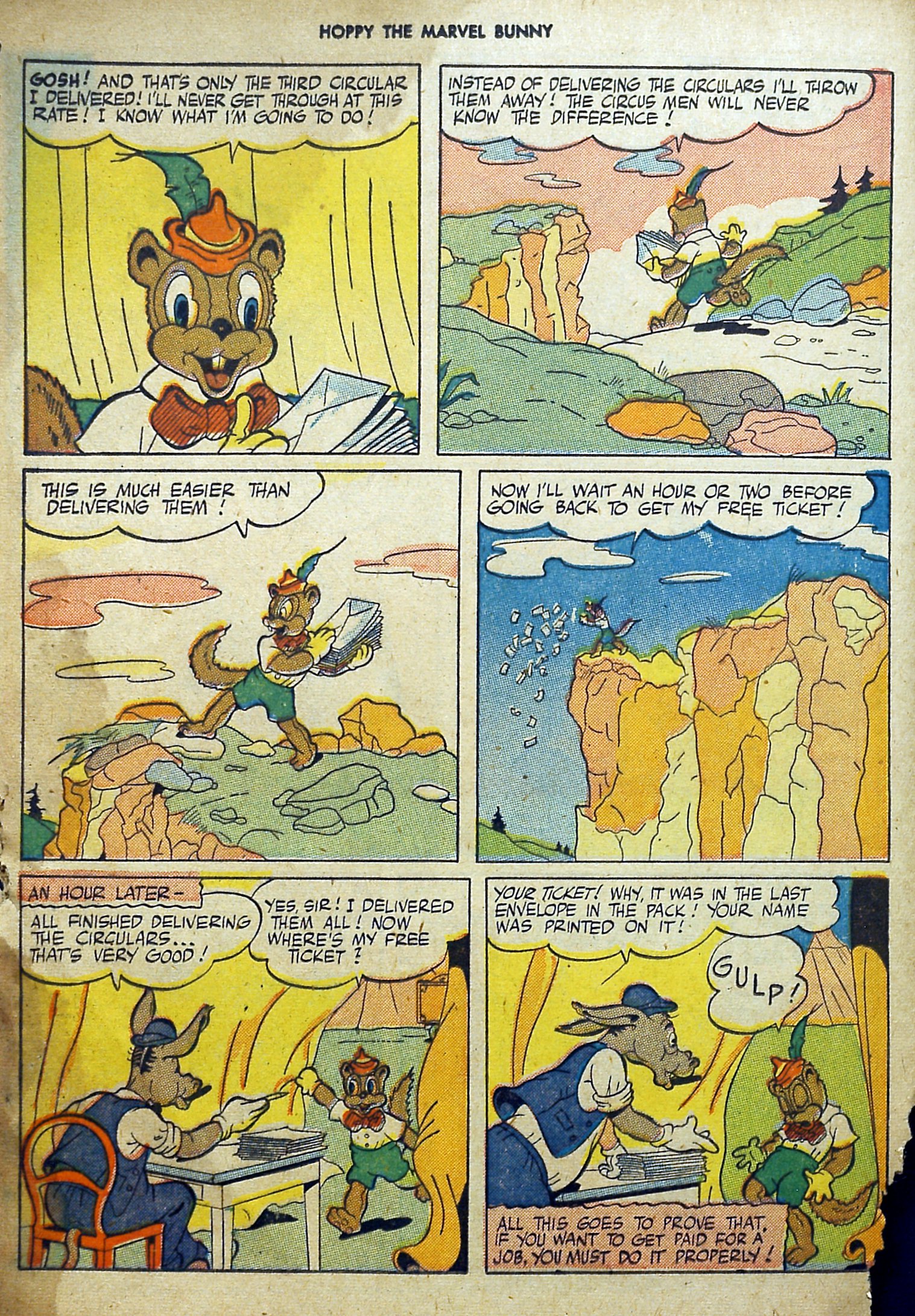 Read online Hoppy The Marvel Bunny comic -  Issue #11 - 17