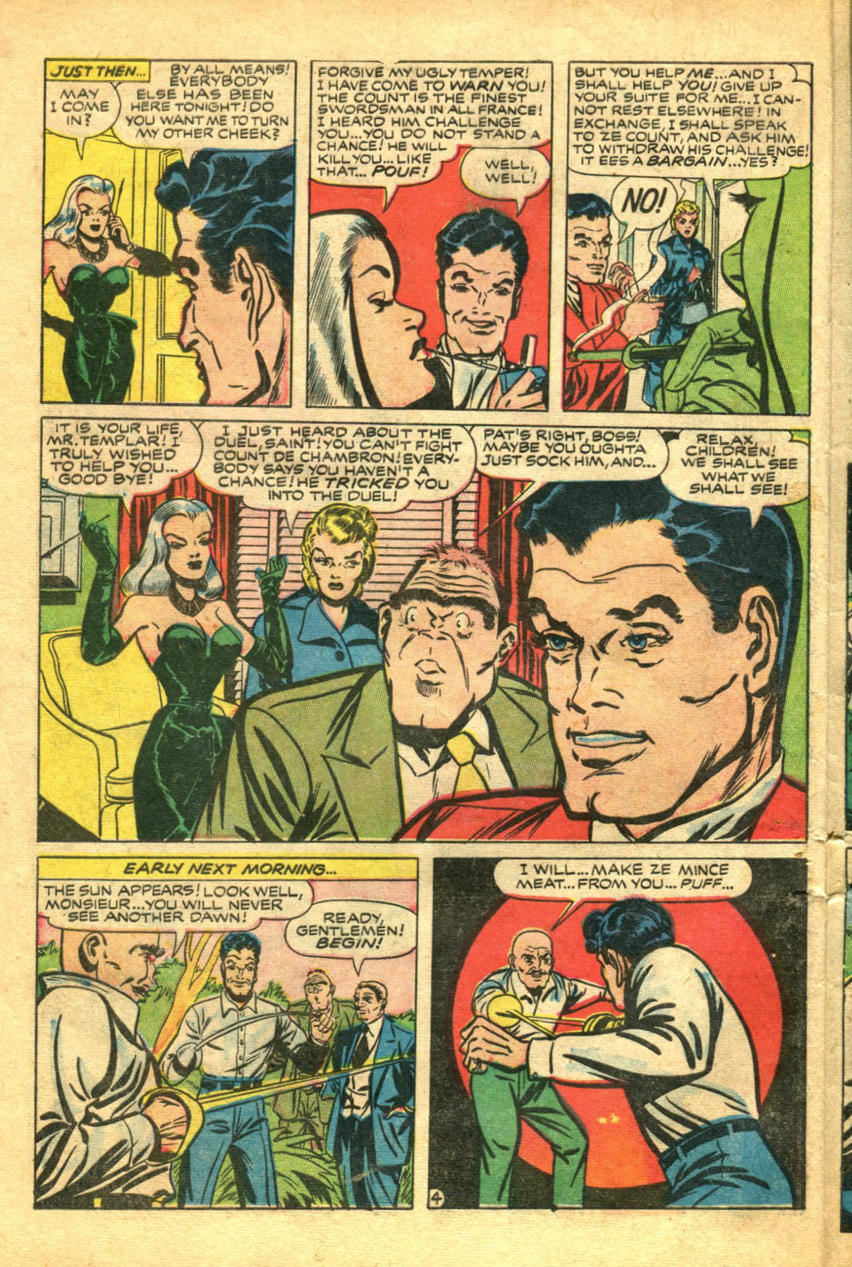 Read online The Saint (1947) comic -  Issue #7 - 6