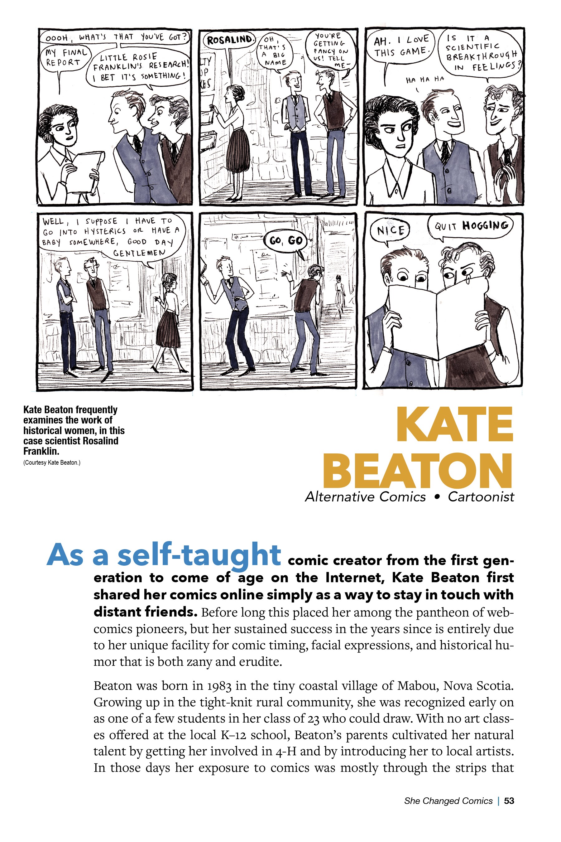 Read online CBLDF Presents: She Changed Comics comic -  Issue # TPB (Part 1) - 60