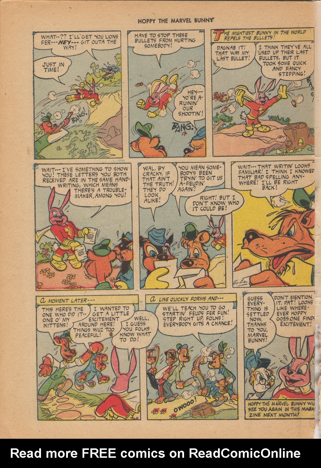 Read online Hoppy The Marvel Bunny comic -  Issue #2 - 34