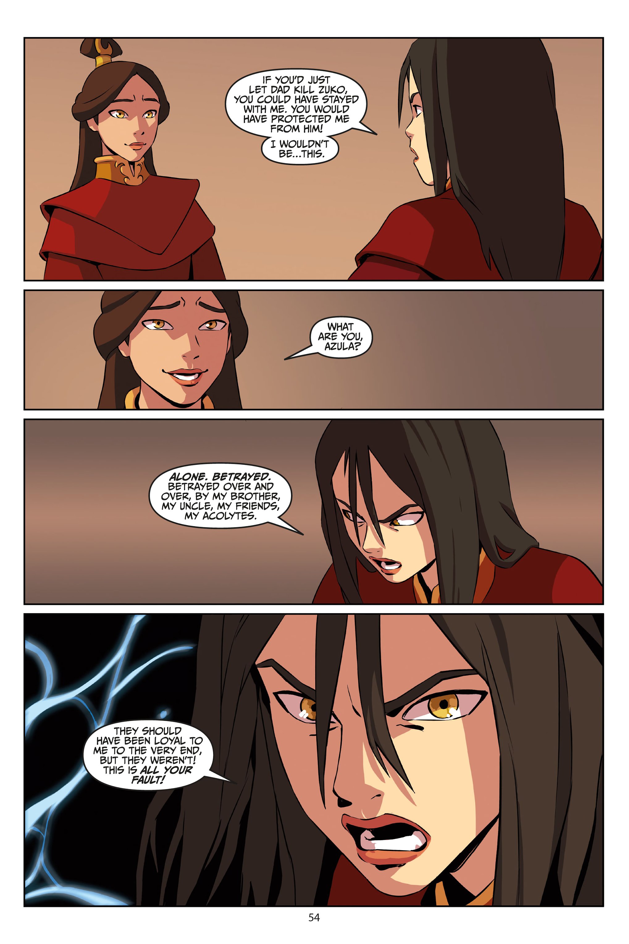 Read online Avatar: The Last Airbender - Azula in the Spirit Temple comic -  Issue # TPB - 55